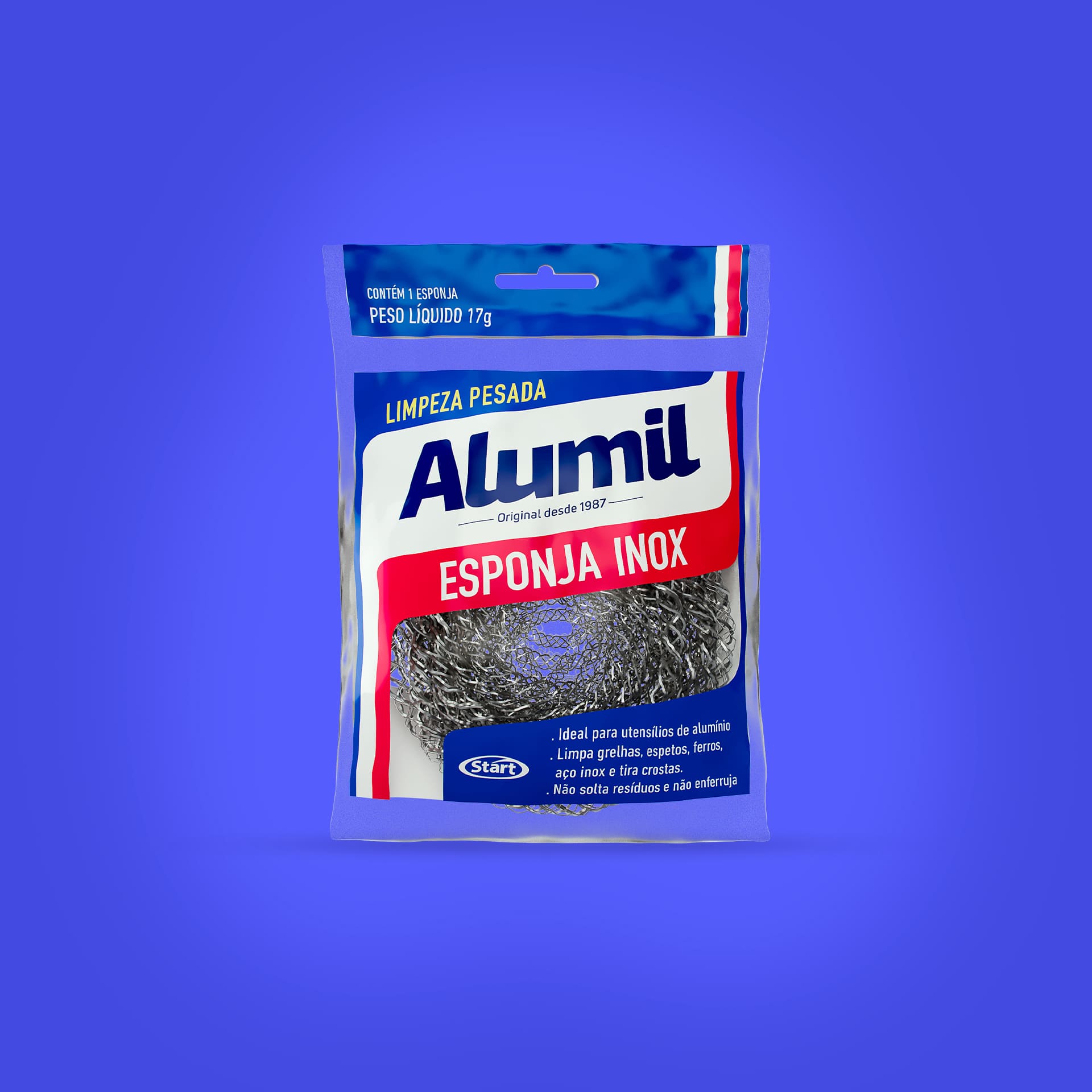 Esponja de Aço Inox Alumil