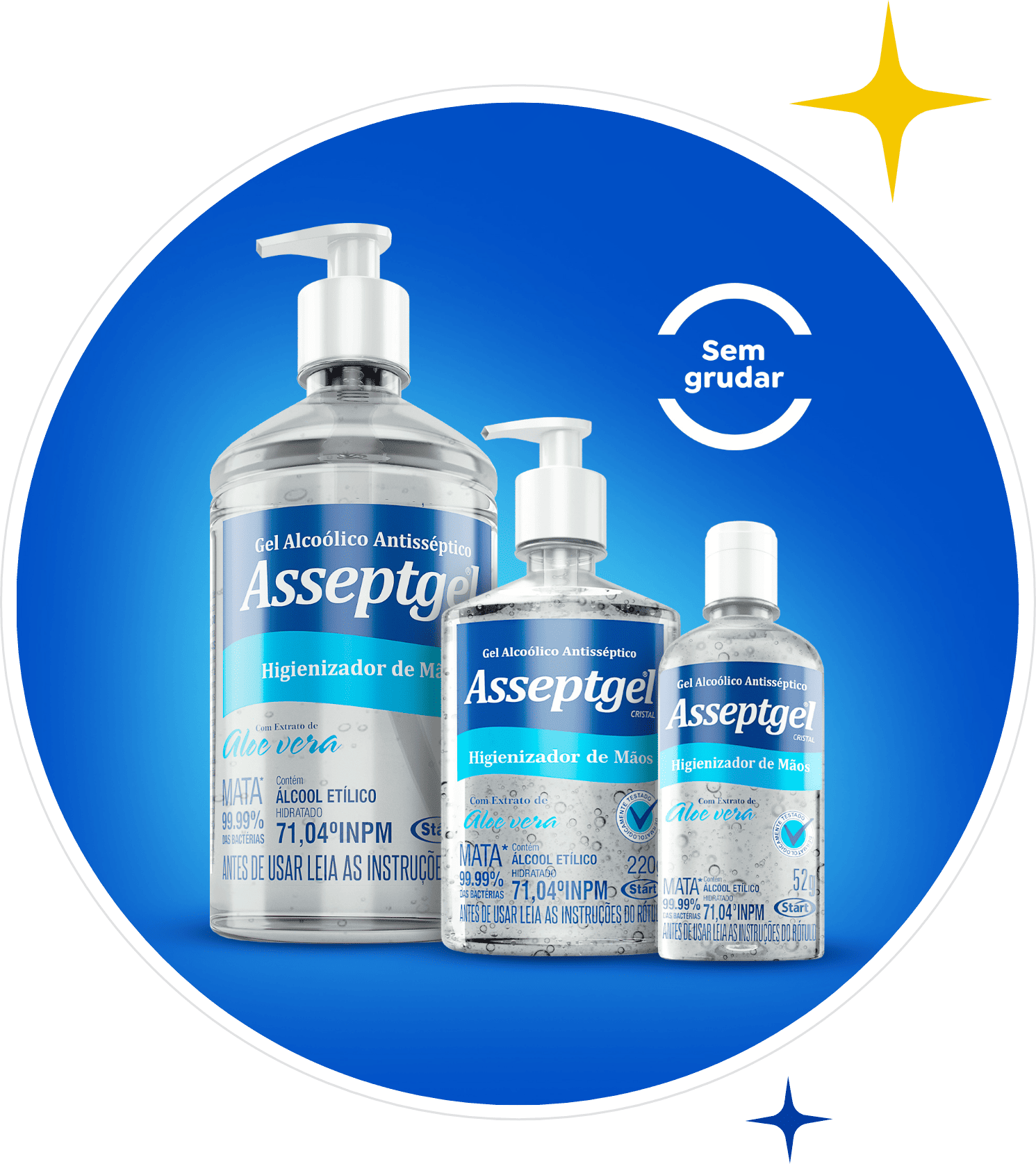 Linha Gel Antisséptico