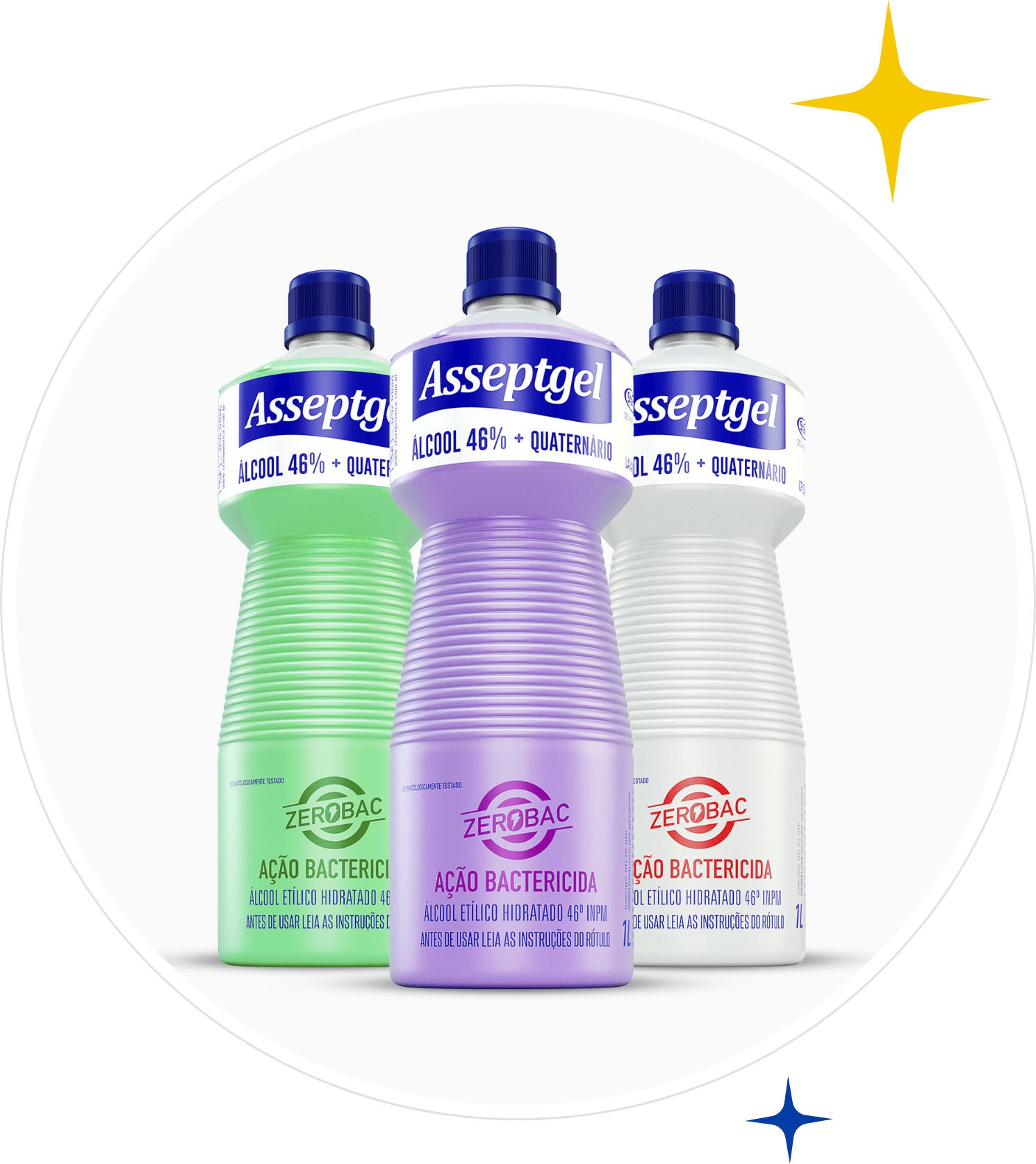 46% Bactericidal Alcohol – Same effectiveness as 70% alcohol