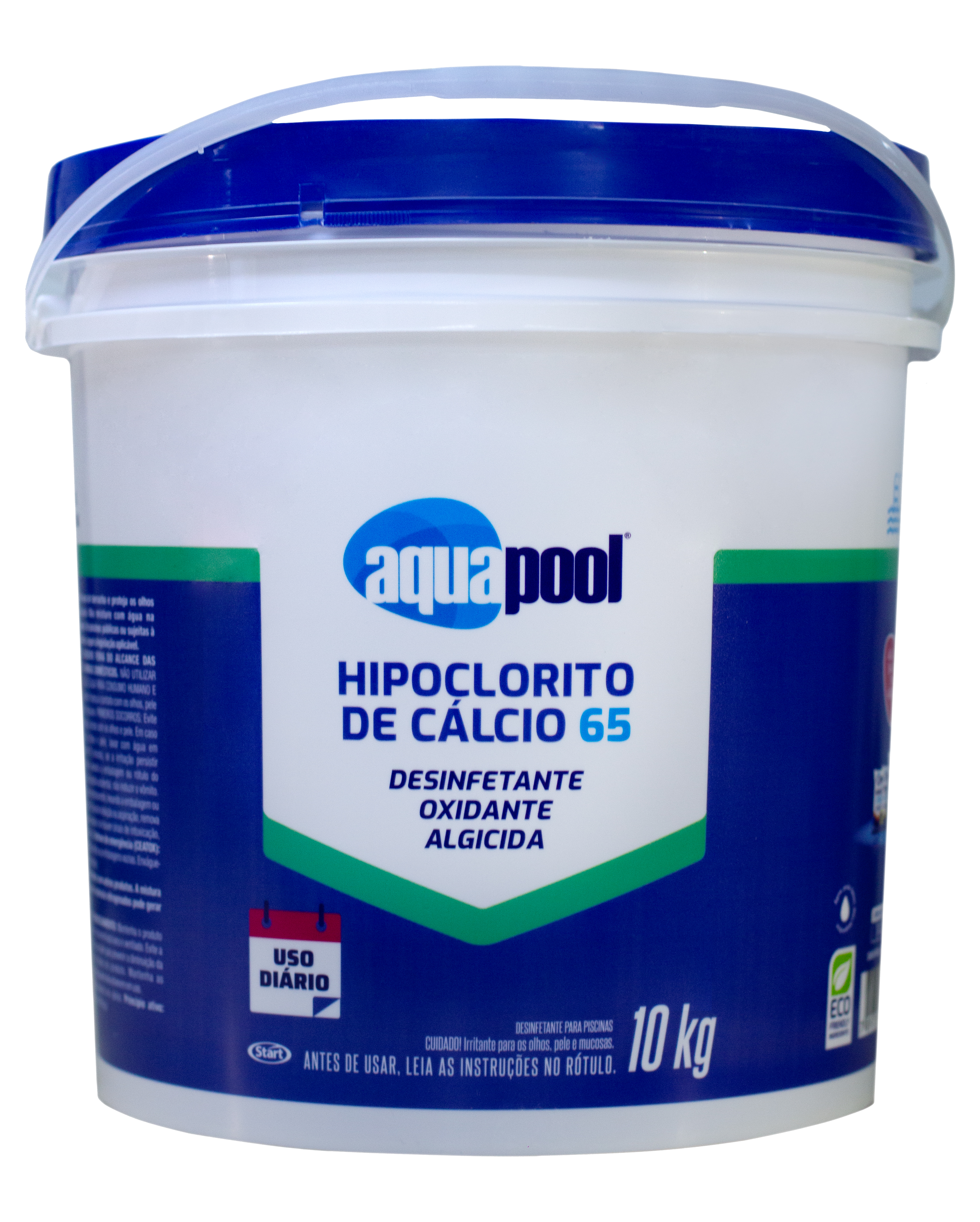 AQUAPOOL HIPOCLORITO DE CÁLCIO 65% 10KG