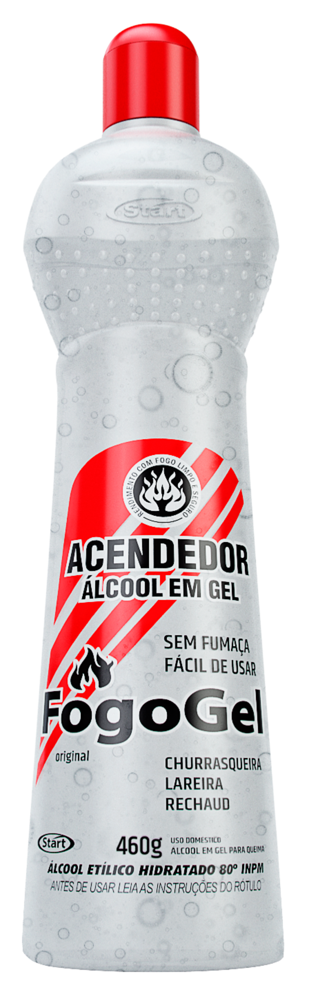 FOGOGEL GEL PARA QUEMA NATURAL 12X460G