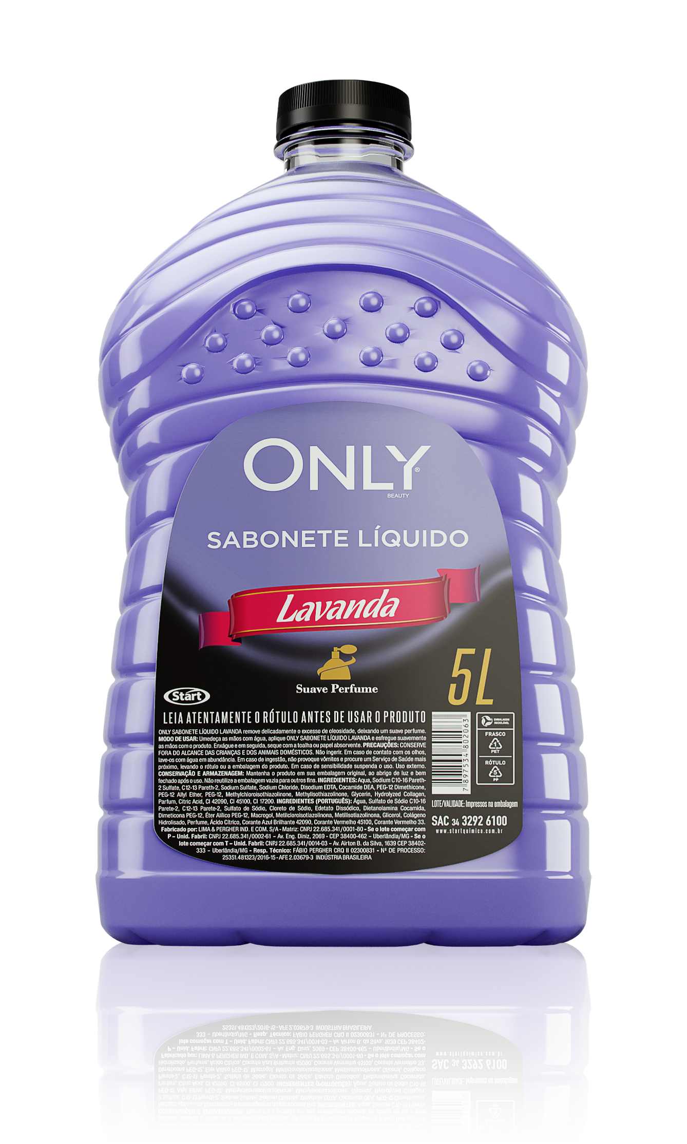 ONLY LAVENDER LIQUID SOAP PET BOTTLE