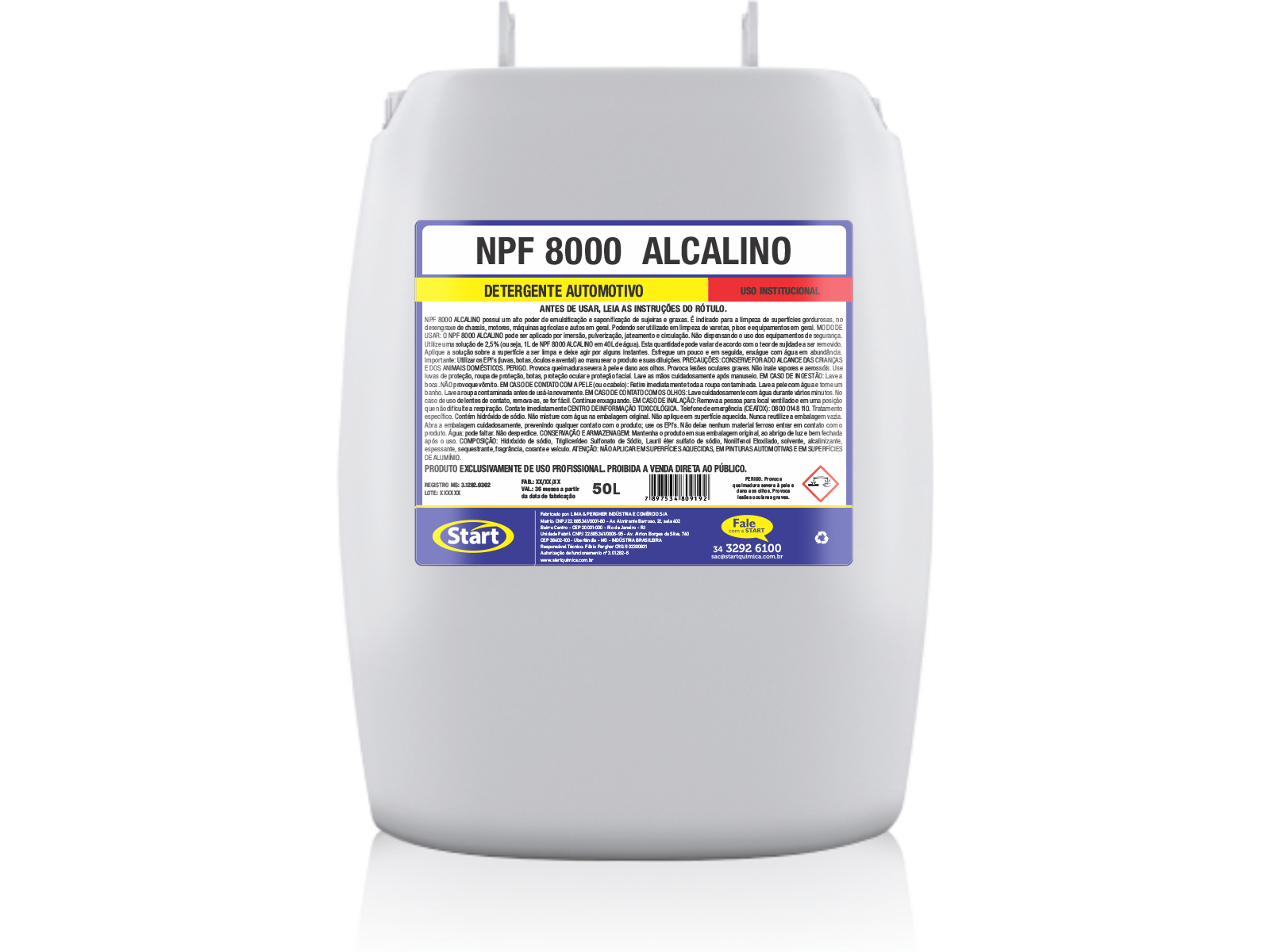 NPF 8000 50L VG 1:40 ALCALINO#