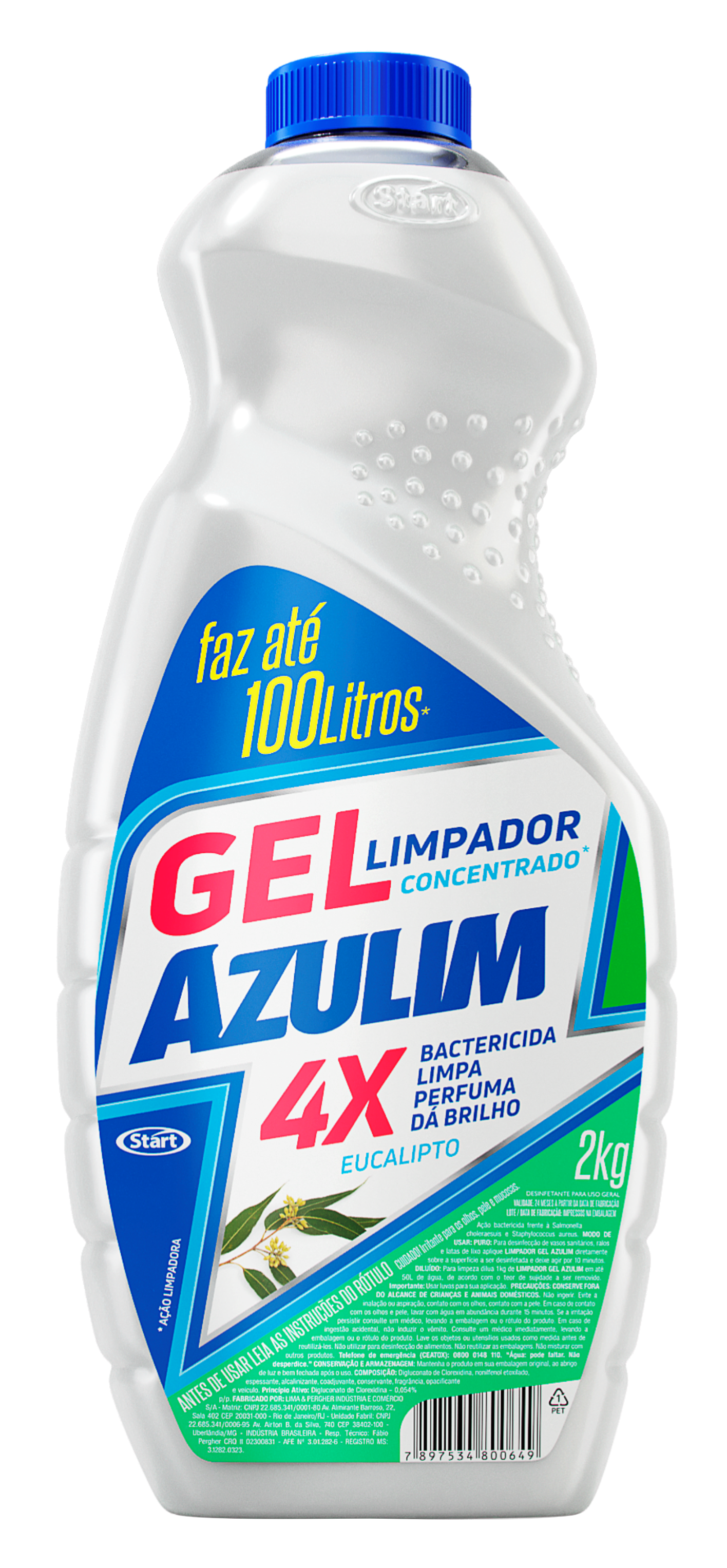 LIMPADOR GEL AZULIM