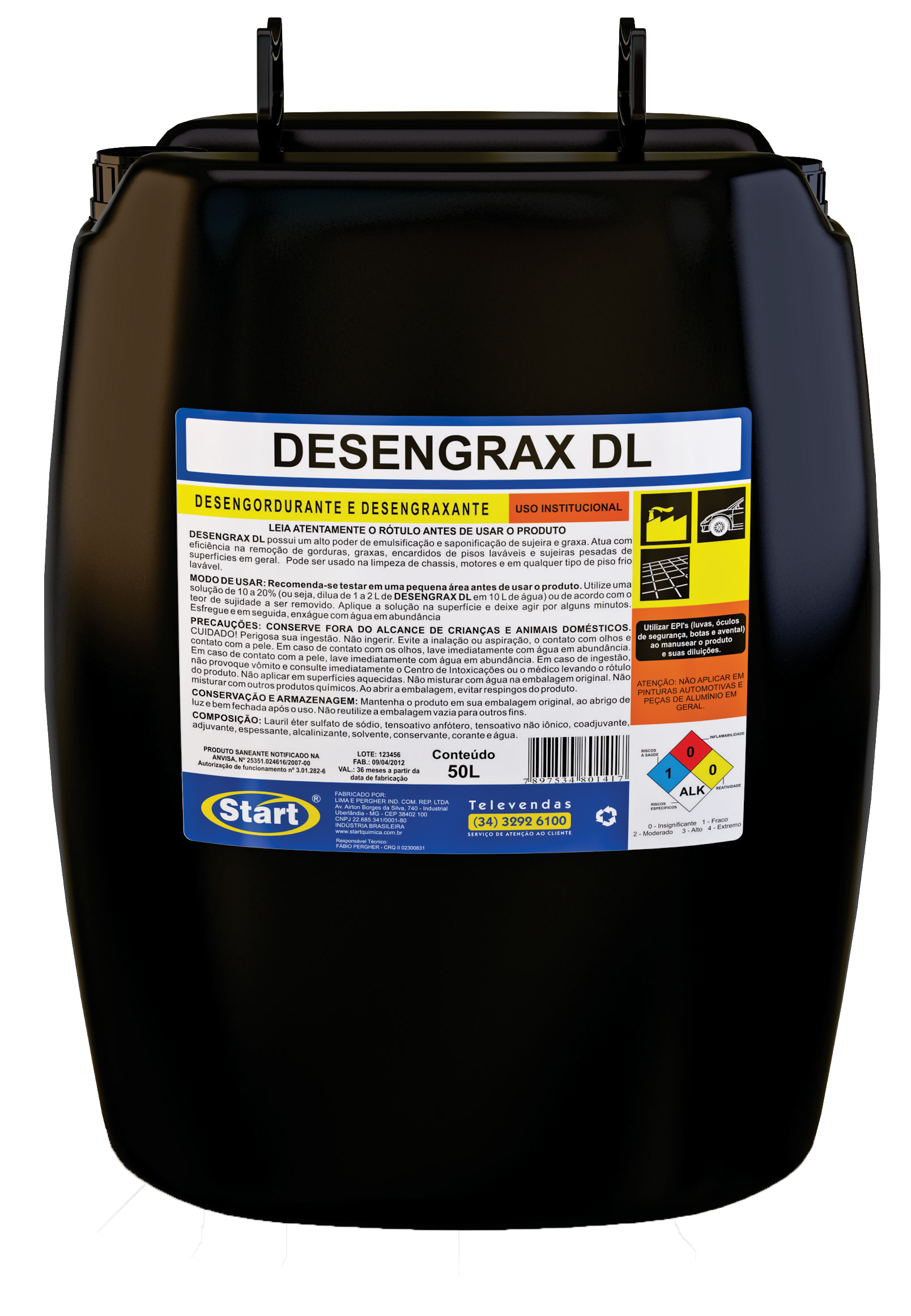 DEGREASER DL 50L VG