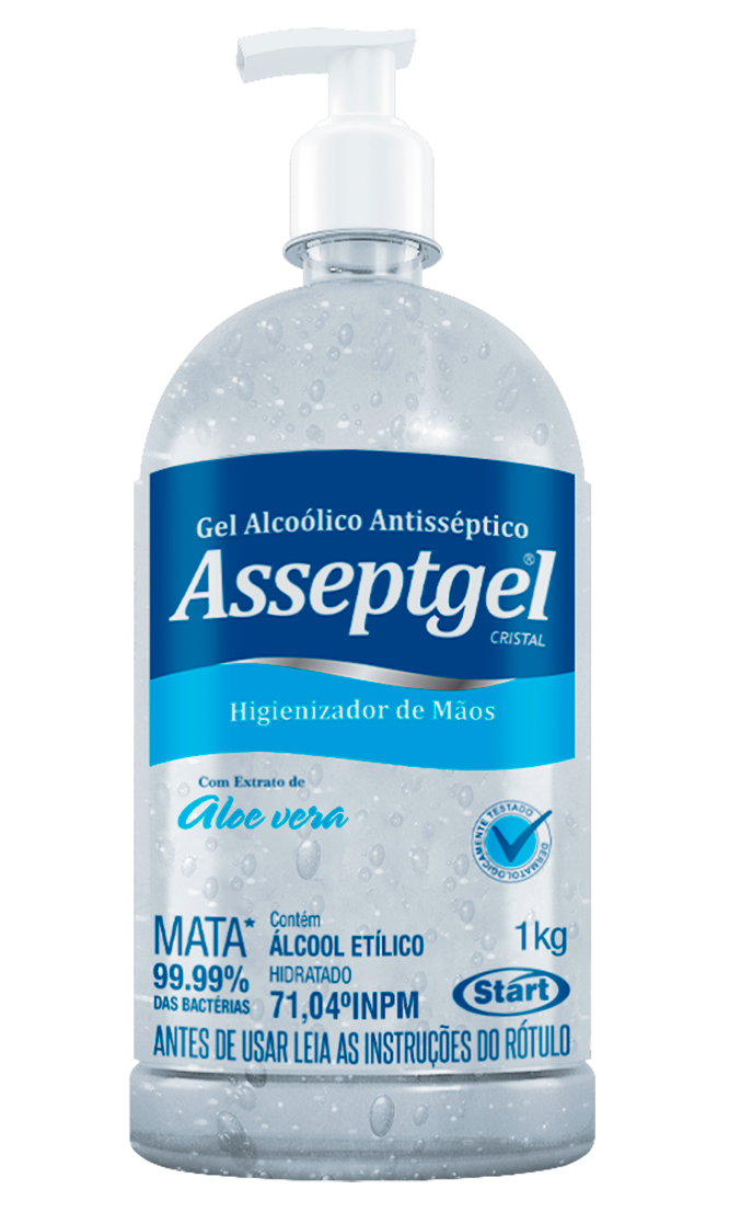 ASSEPTGEL CRYSTAL HAND SANITIZER 1KG