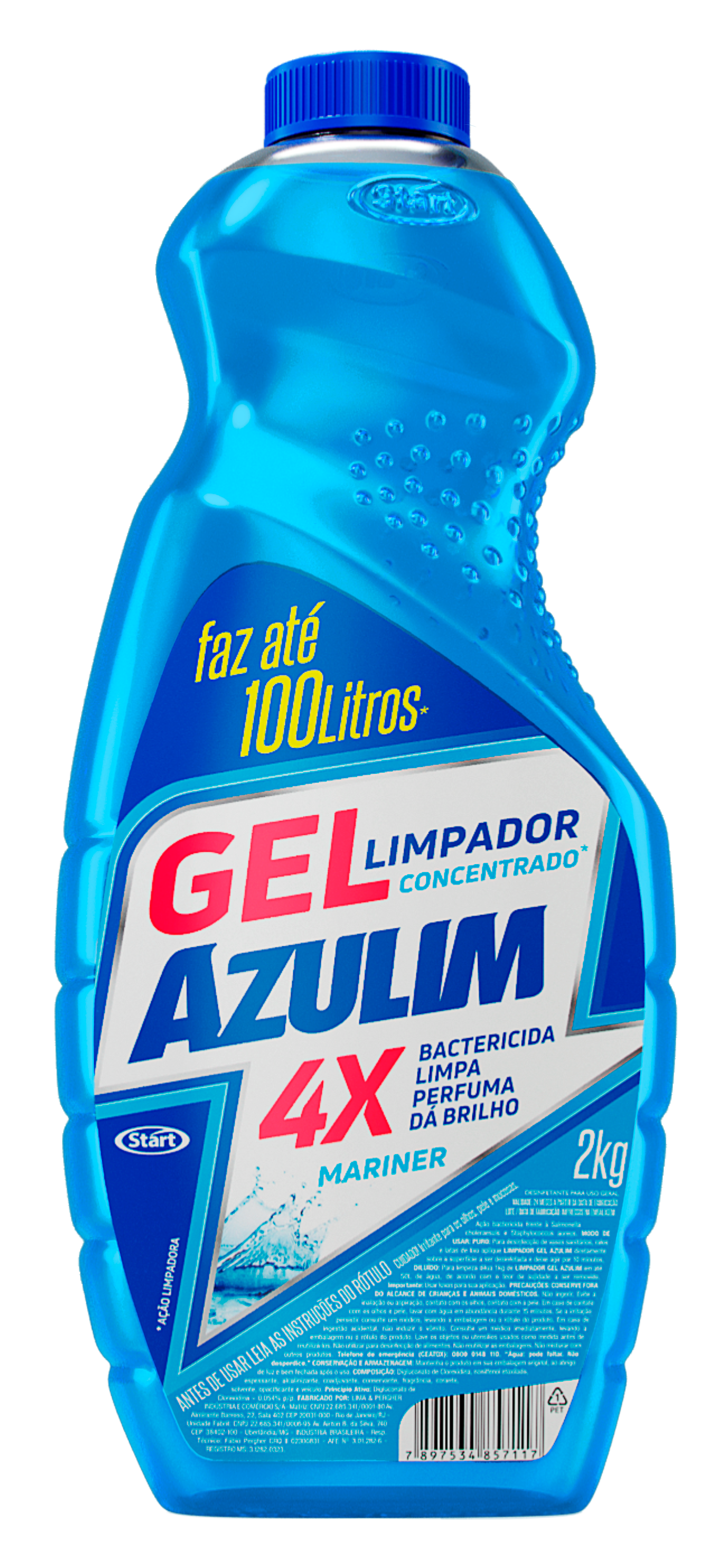 LIMPADOR GEL AZULIM