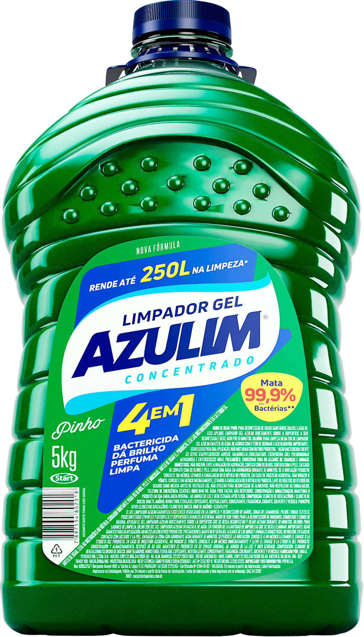 LIMPADOR GEL AZULIM