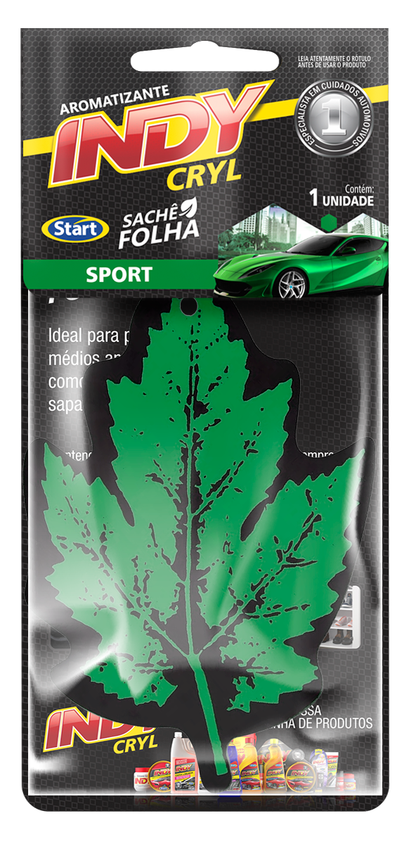INDY AMBIENTADOR DE COCHE SPORT 6X1