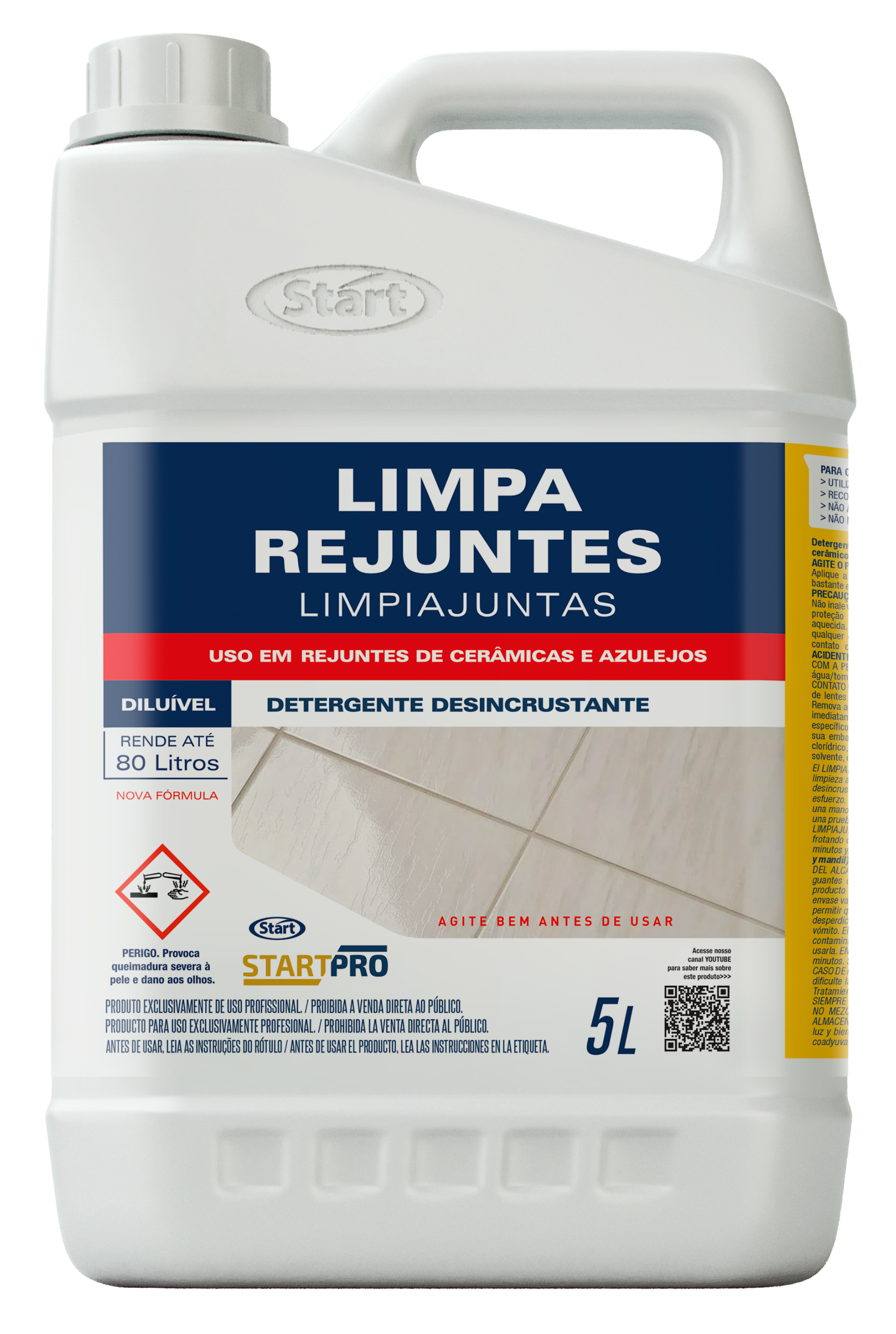 LIMPA REJUNTES START 4X5L