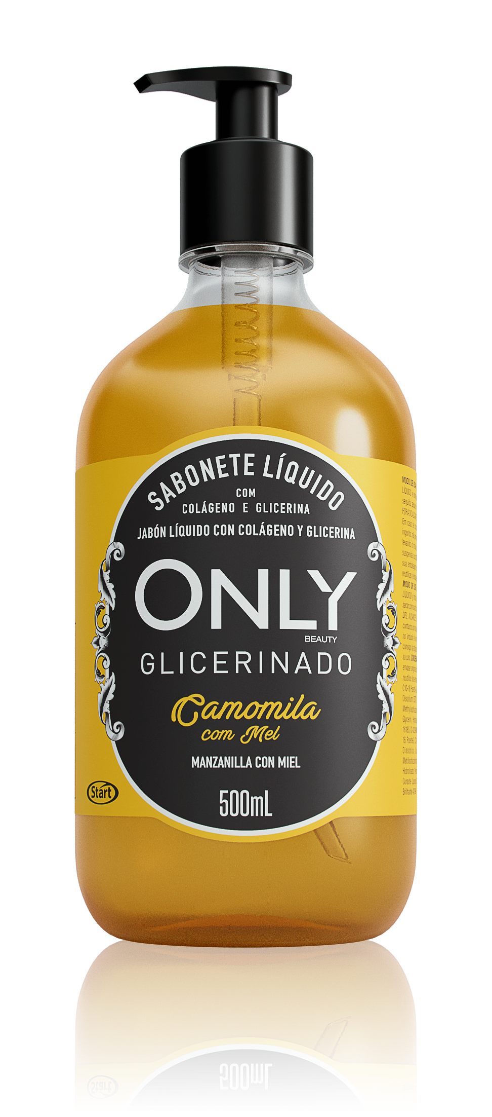 JABÓN LÍQUIDO ONLY MANZANILLA CON MIEL