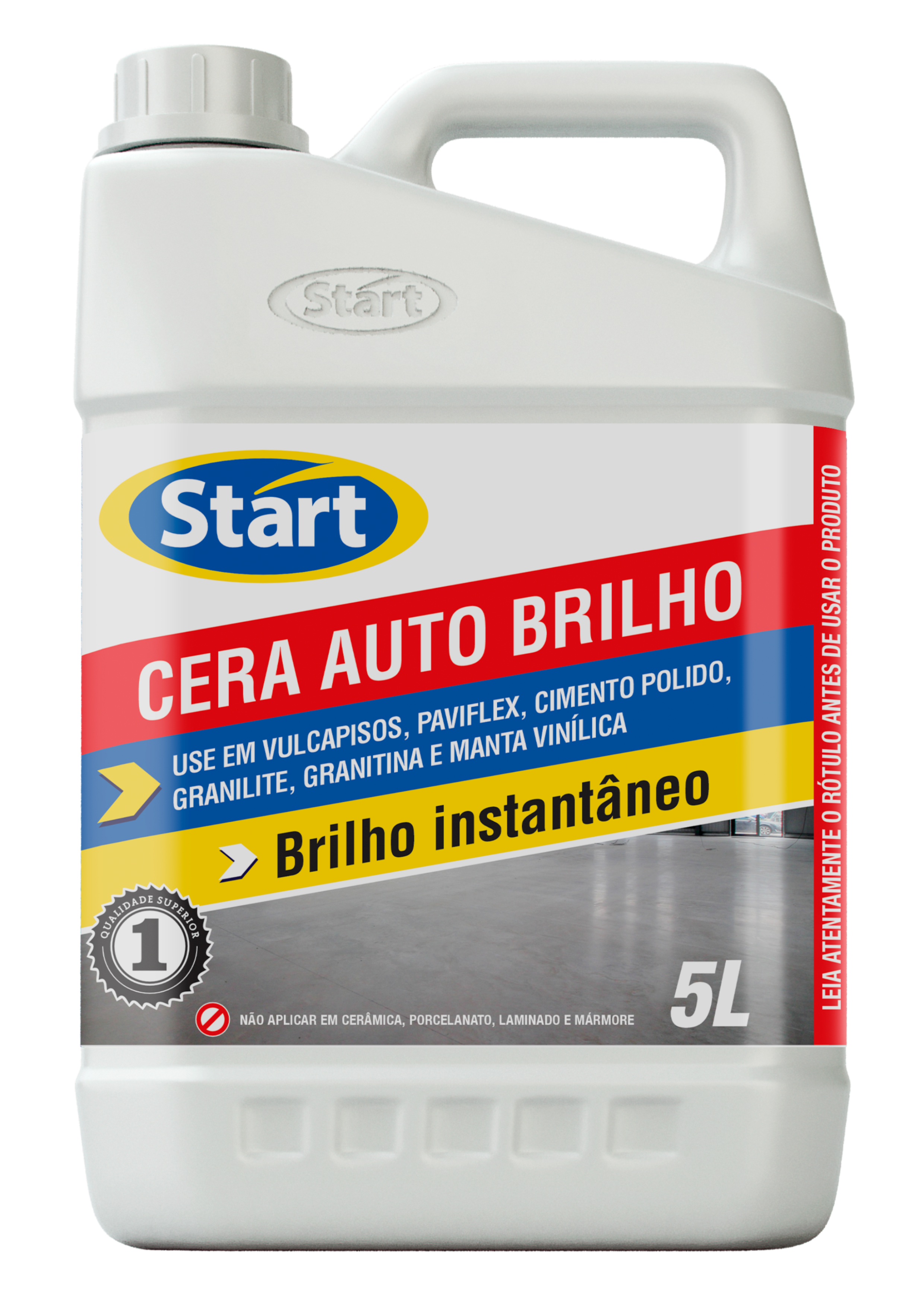CERA AUTO BRILHO CAIXA 4X5L START