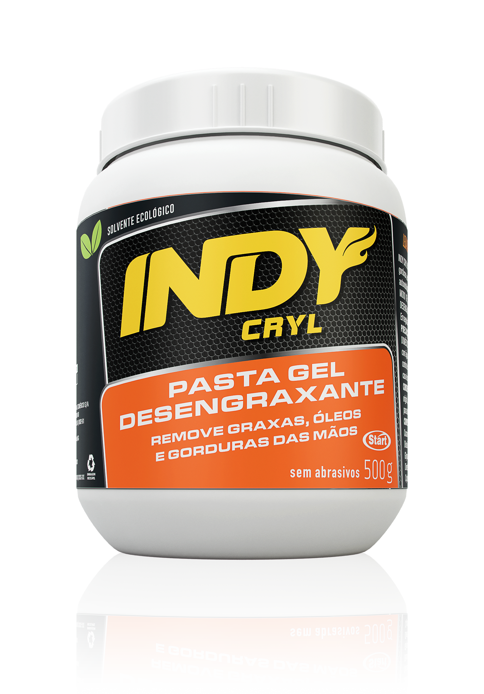 INDY CRYL PASTA GEL DESENGRASANTE 6X500G