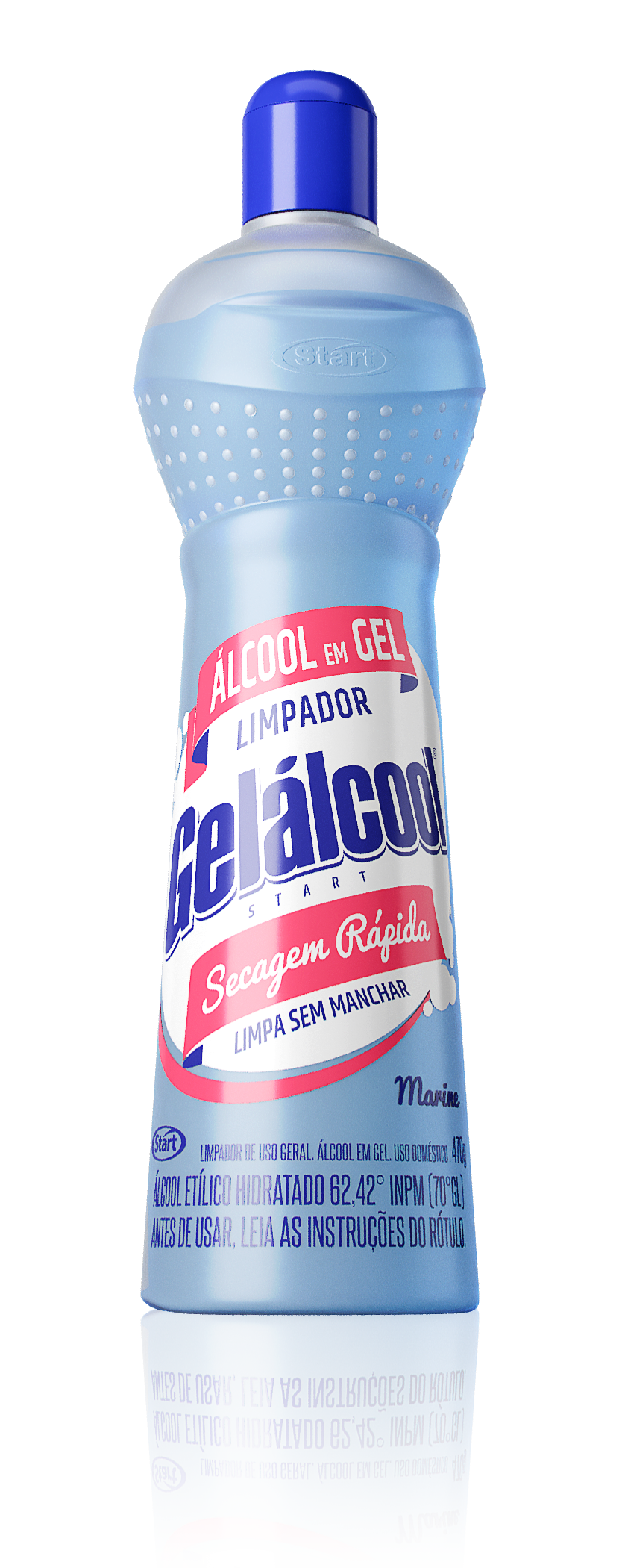Gel Alcohol 62,4ºINPM Multiuso 470g Marine