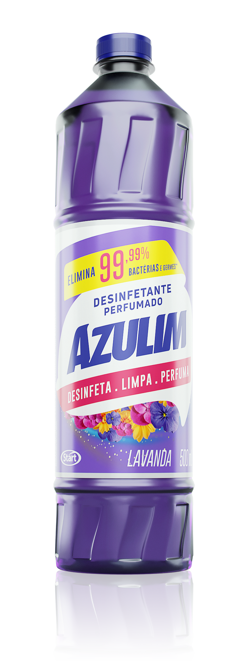 DESINF. AZULIM 12X500ML LAVANDA