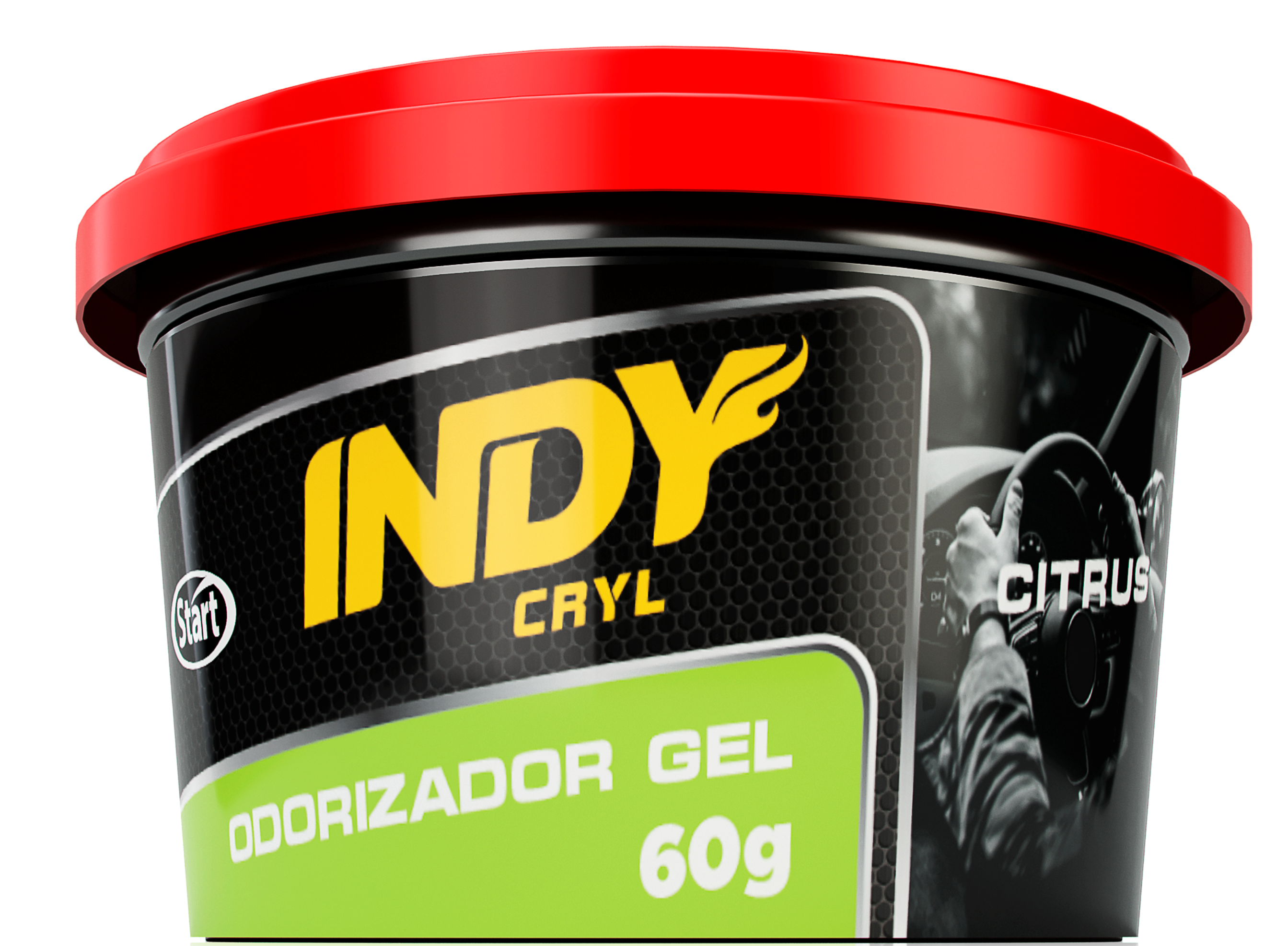 INDY AMBIENTADOR EN GEL CÍTRICOS 12X60G