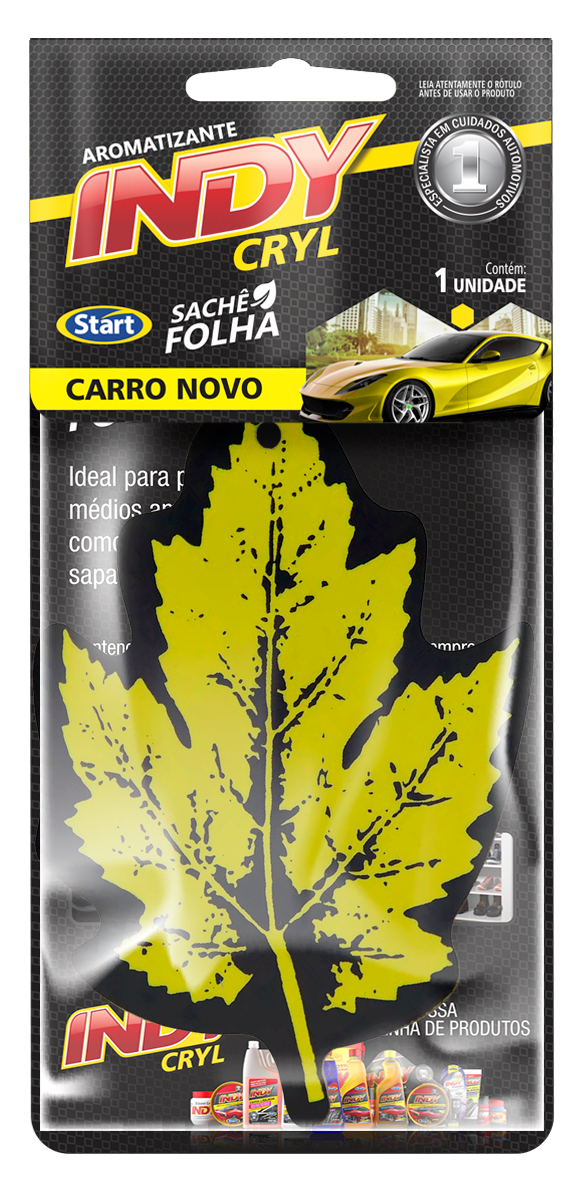 INDY AMBIENTADOR DE COCHE COCHE NUEVO 6X1