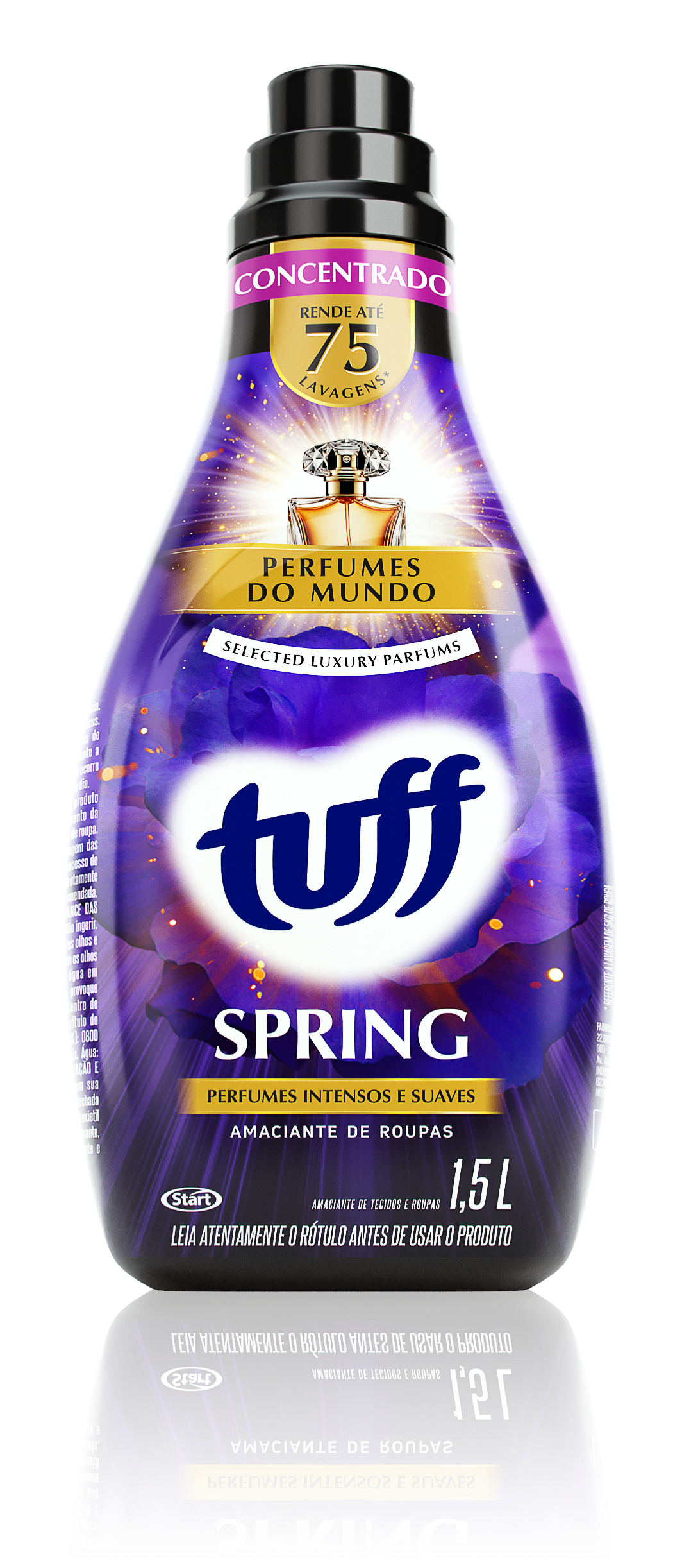 Suavizante de Ropa Concentrado Tuff 1,5L Spring