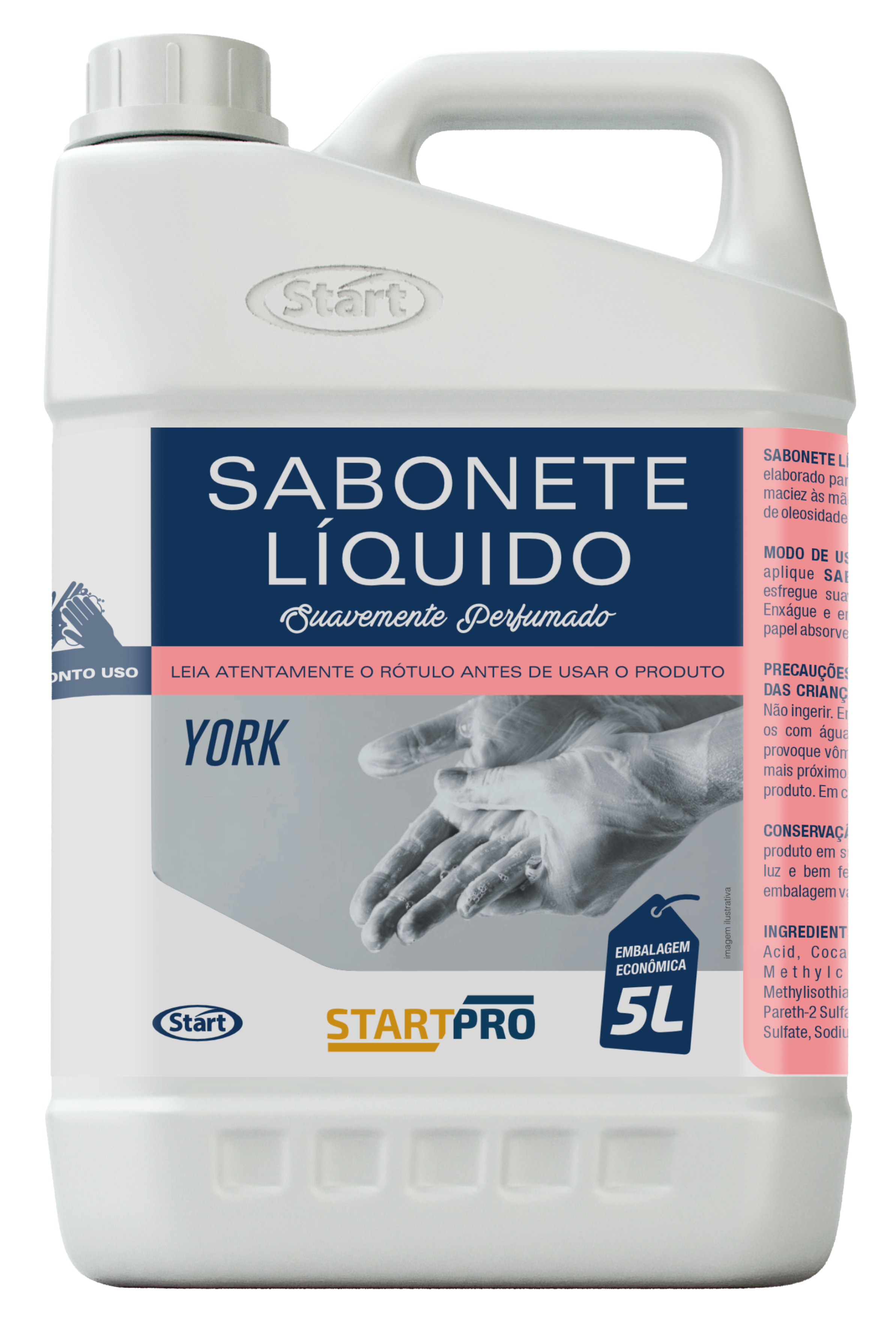 JABÓN LÍQUIDO STARTPRO YORK 4X5L PET