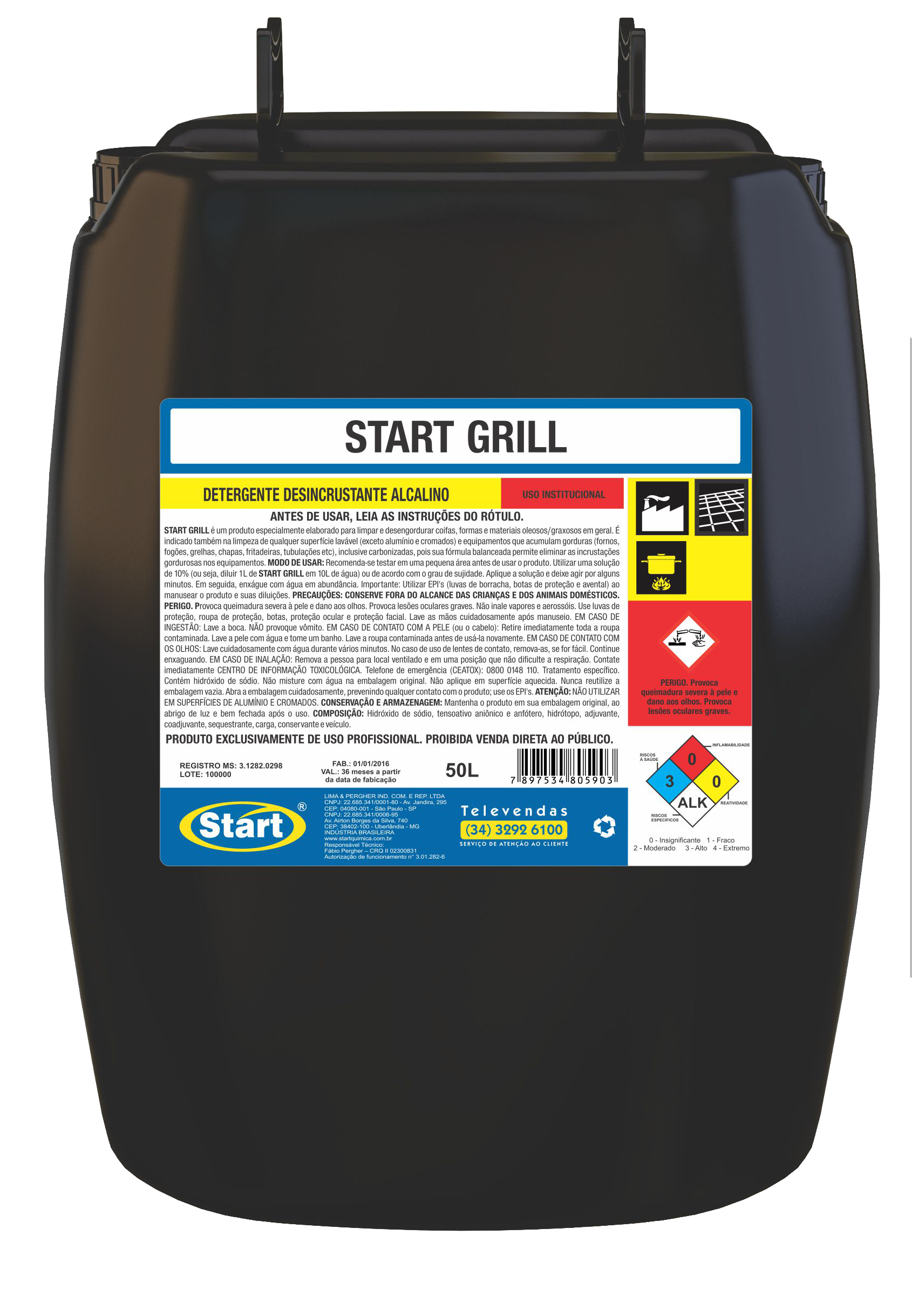 START GRILL 50L
