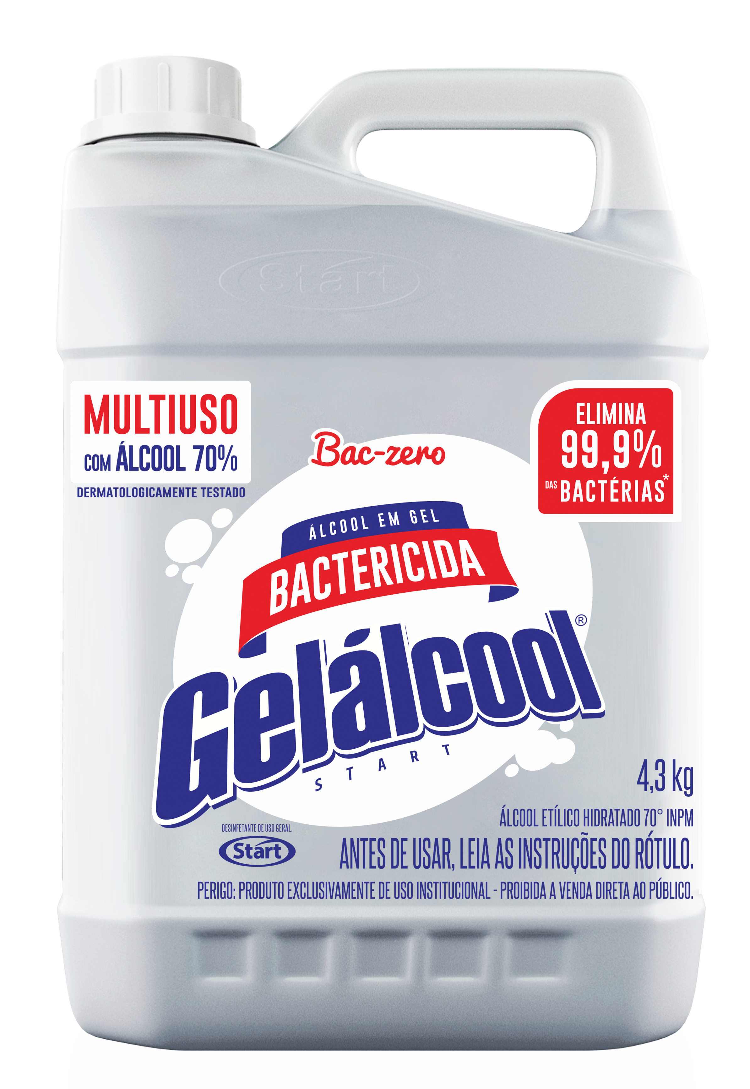 Gelalcohol 70º INPM 4x4,3kg