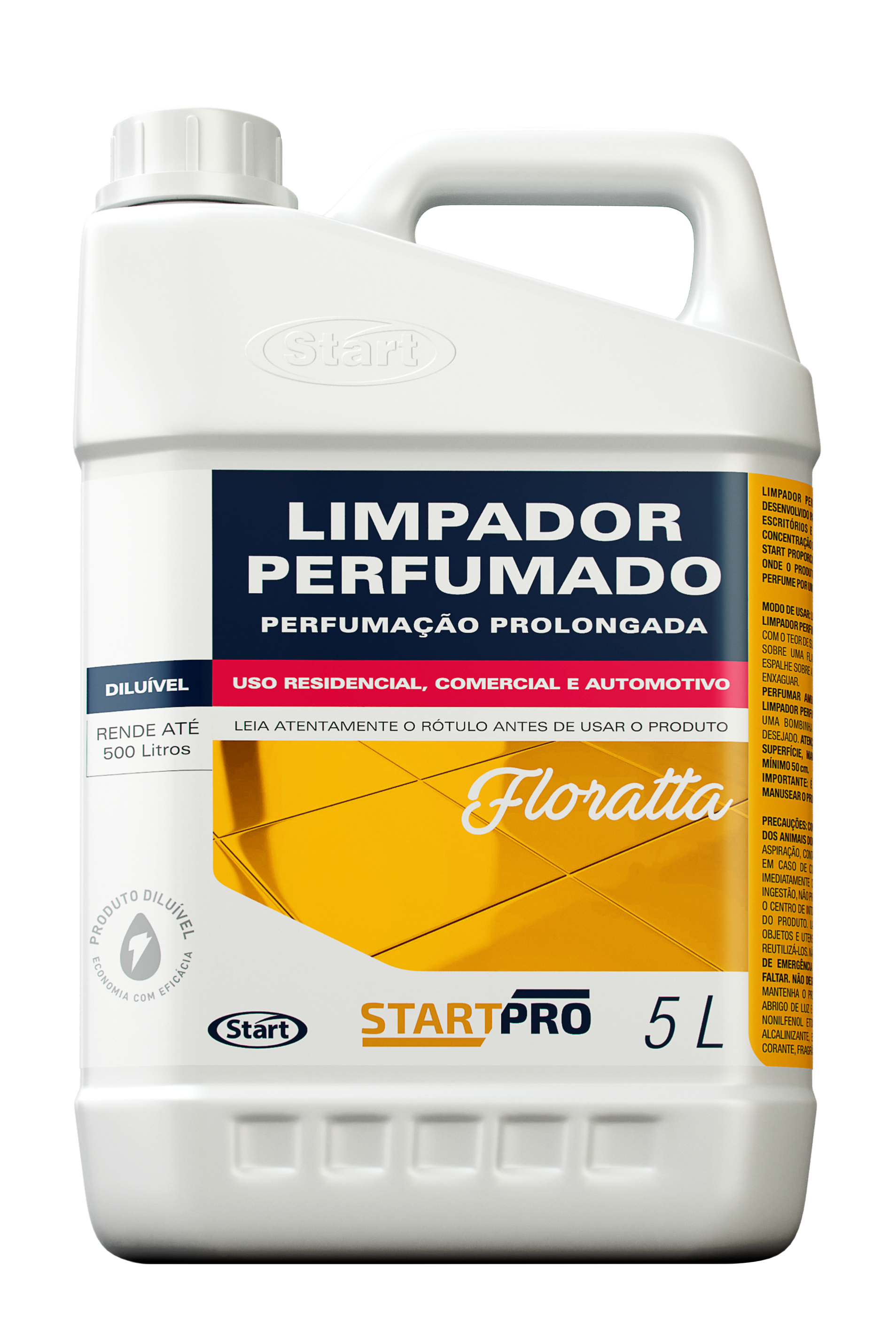LIMPADOR PERFUMADO START 5L FLORATTA