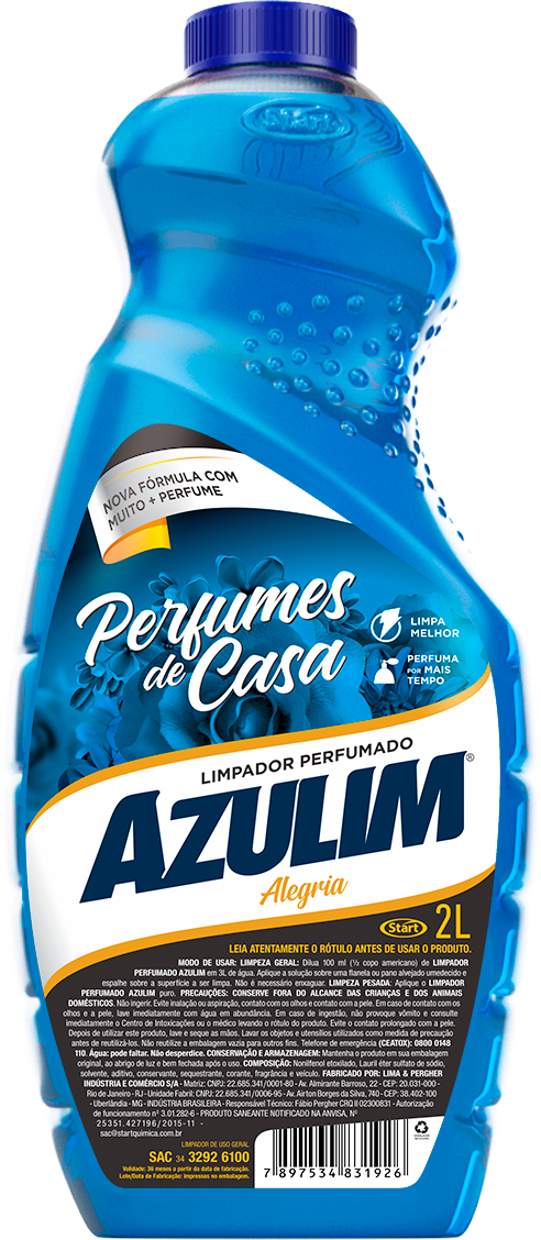 LIMPADOR PERF AZULIM ALEGRIA 6X2L
