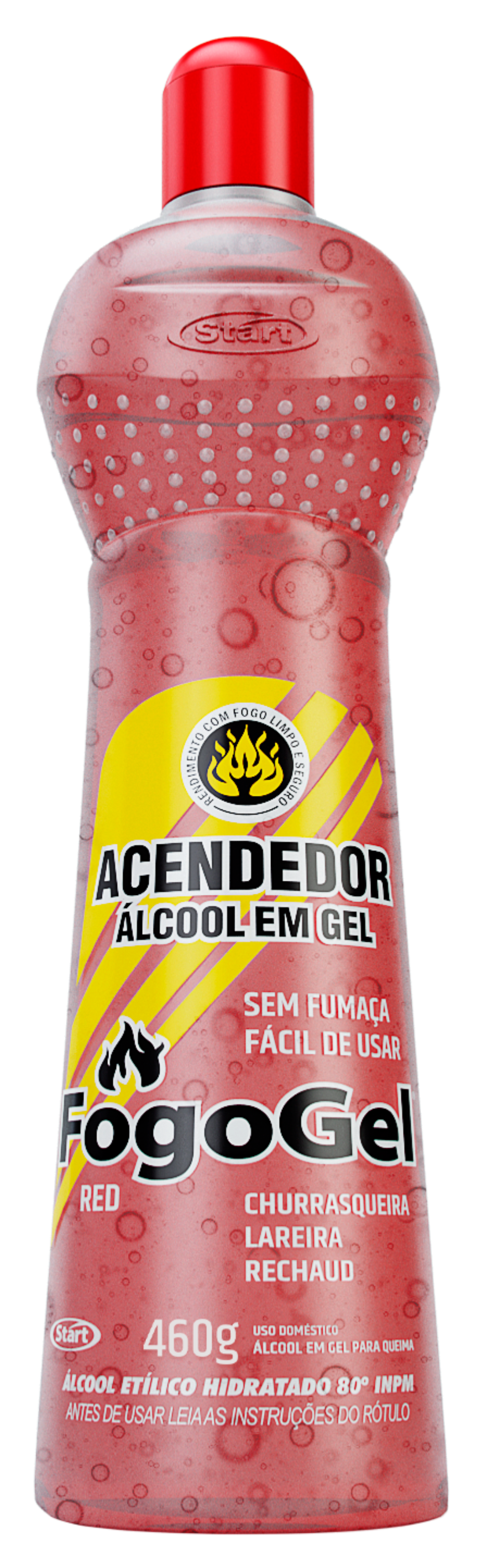 FOGOGEL GEL RED PARA QUEMA NATURAL 12X460G