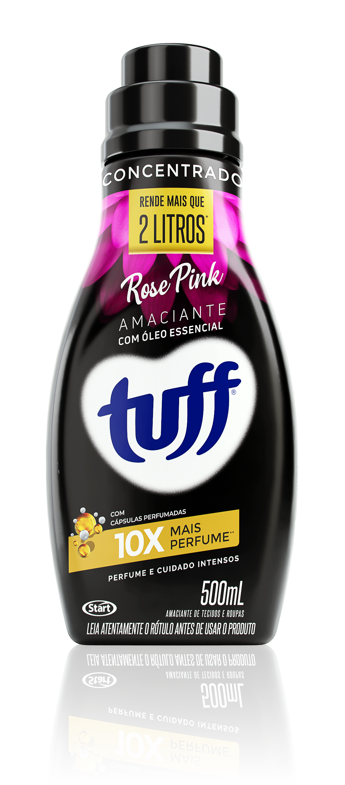 Suavizante de Ropa Concentrado Tuff 500ML Rose Pink