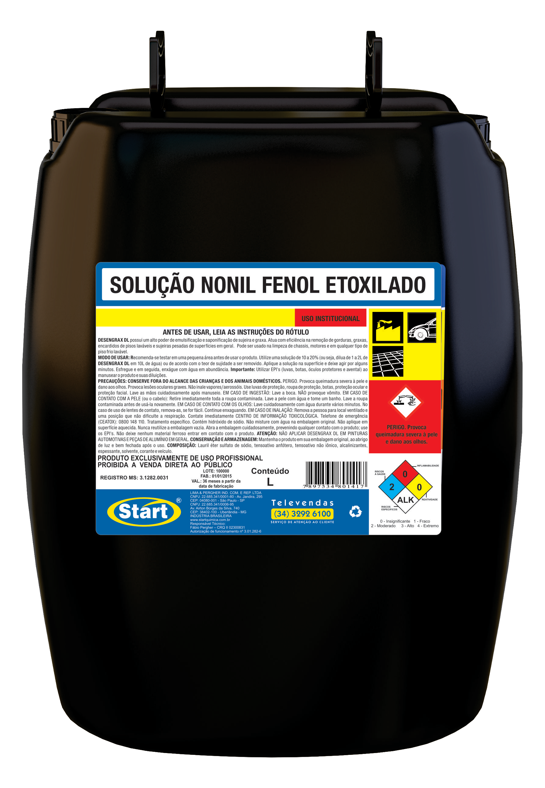 SOL NONIL FENOL ETOXILADO