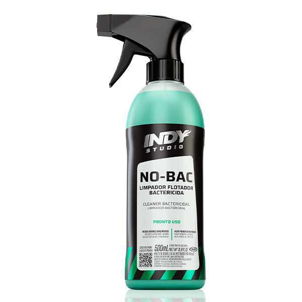 INDY STUDIO LIMPADOR BACTERICIDA NO BAC 6X500ML P