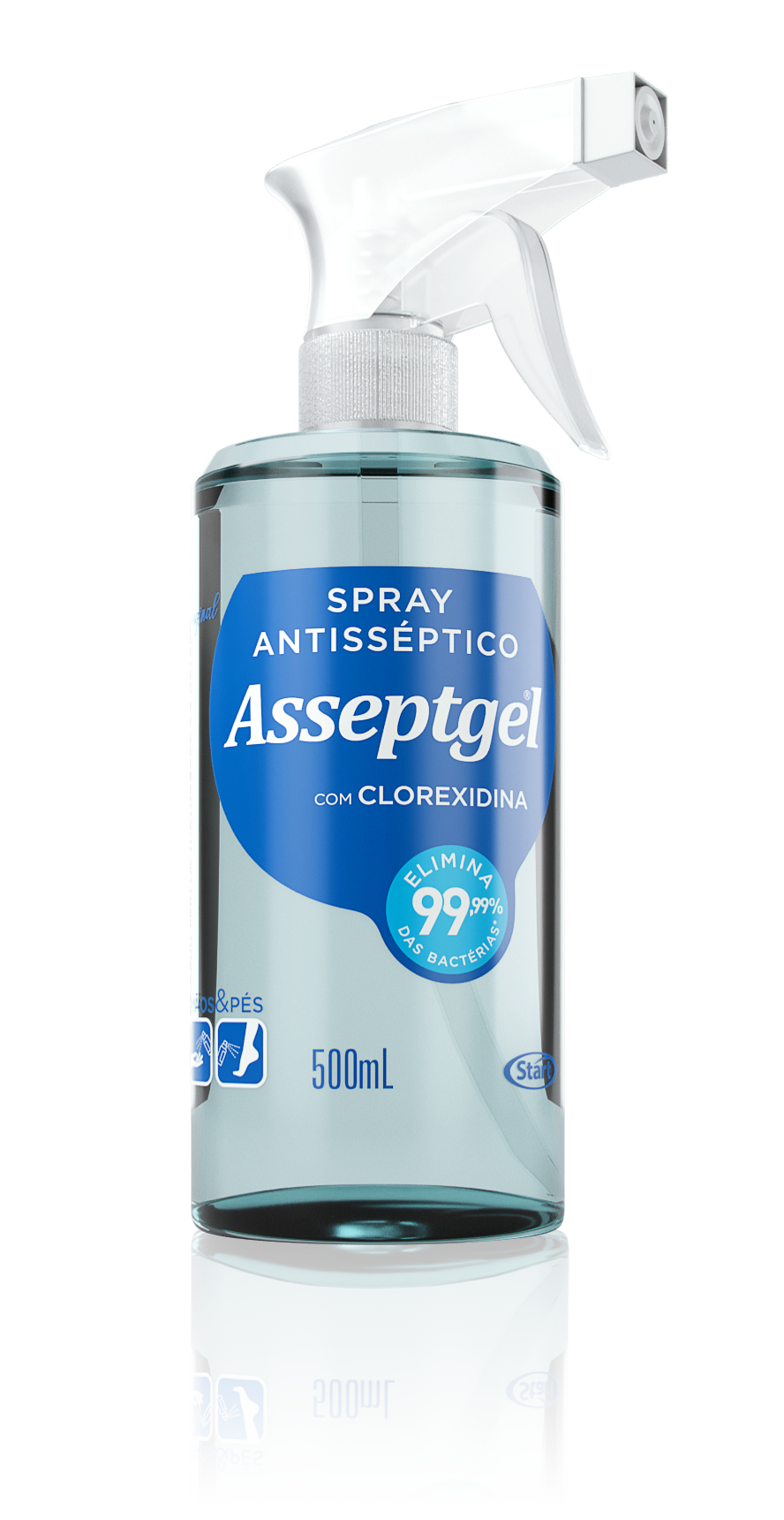 ASSEPTGEL ANTISEPTIC SPRAY WITH CHLORHEXIDINE