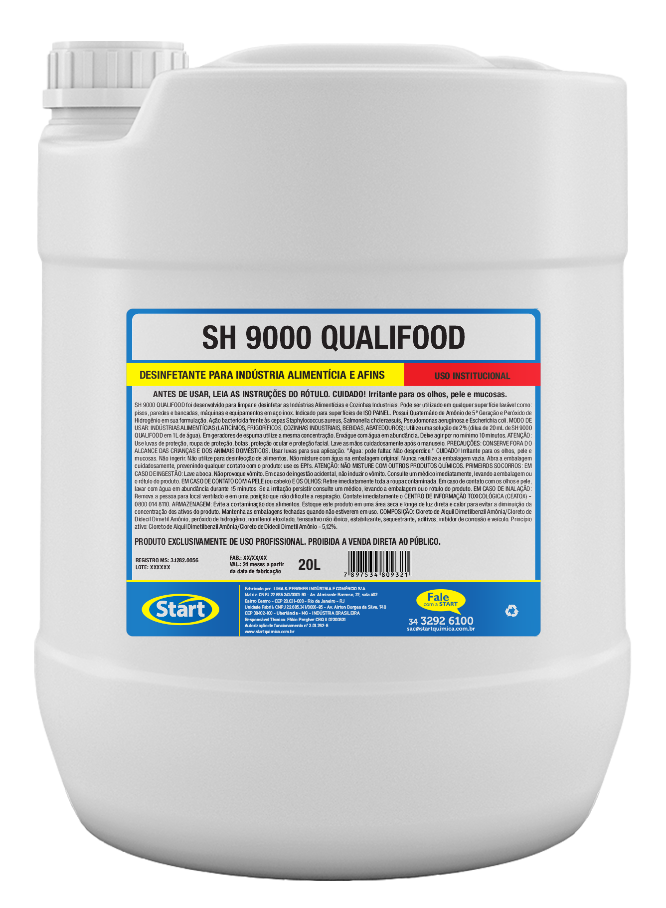 SH 9000 QUALIFOOD 20L