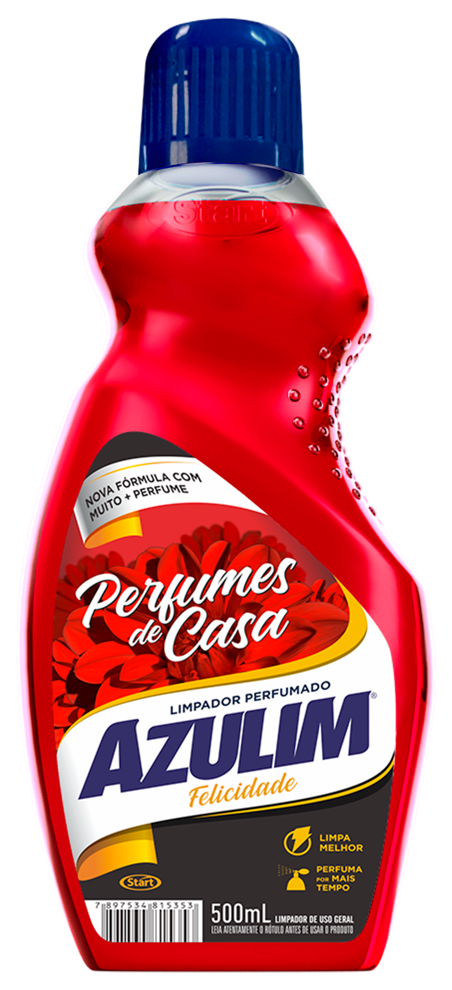 LIMPADOR PERF AZULIM FELICIDADE 12X500ML