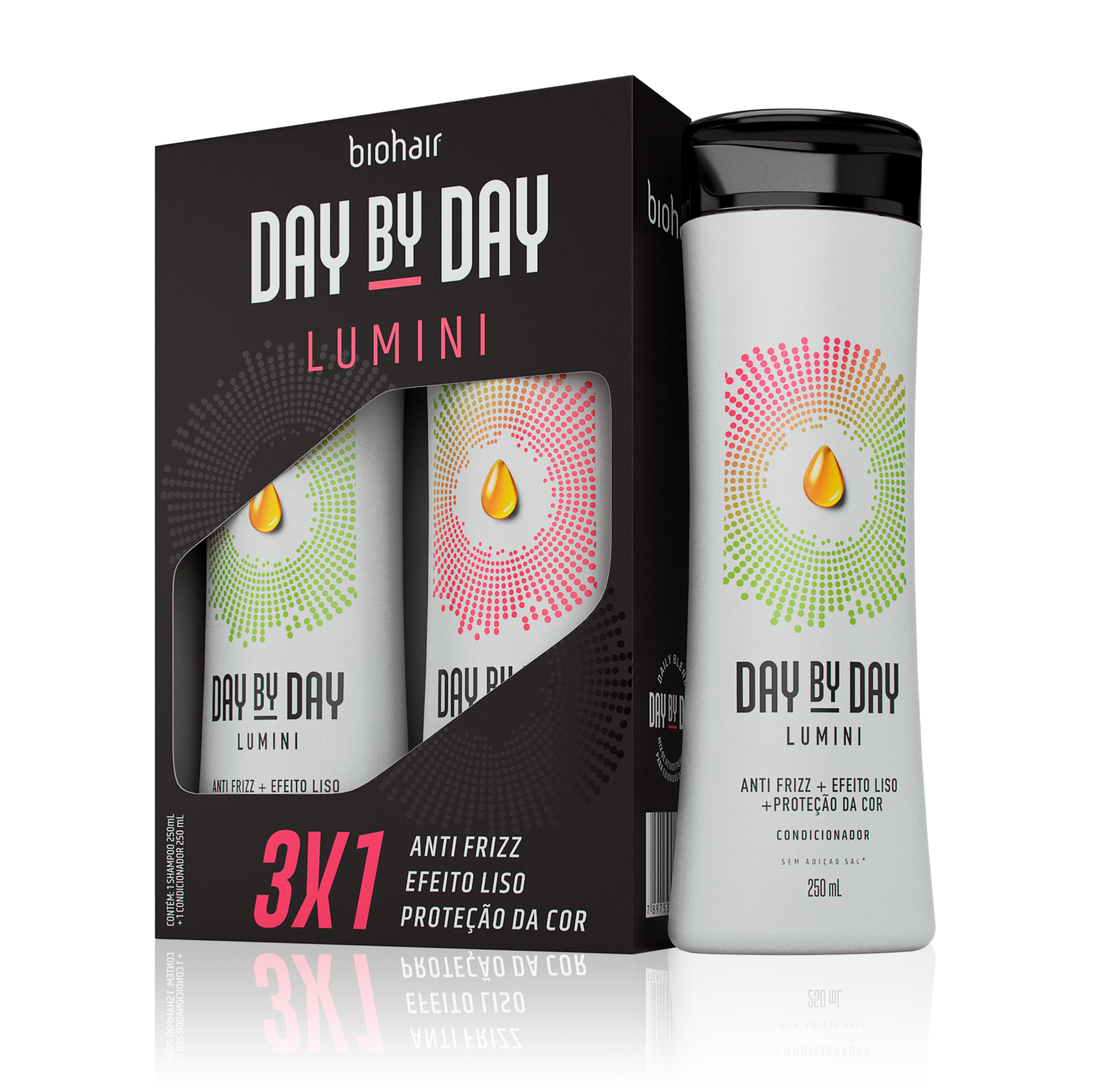 DAY BY DAY KIT SHAMPOO/CONDITIONER LUMINI BIOHAIR