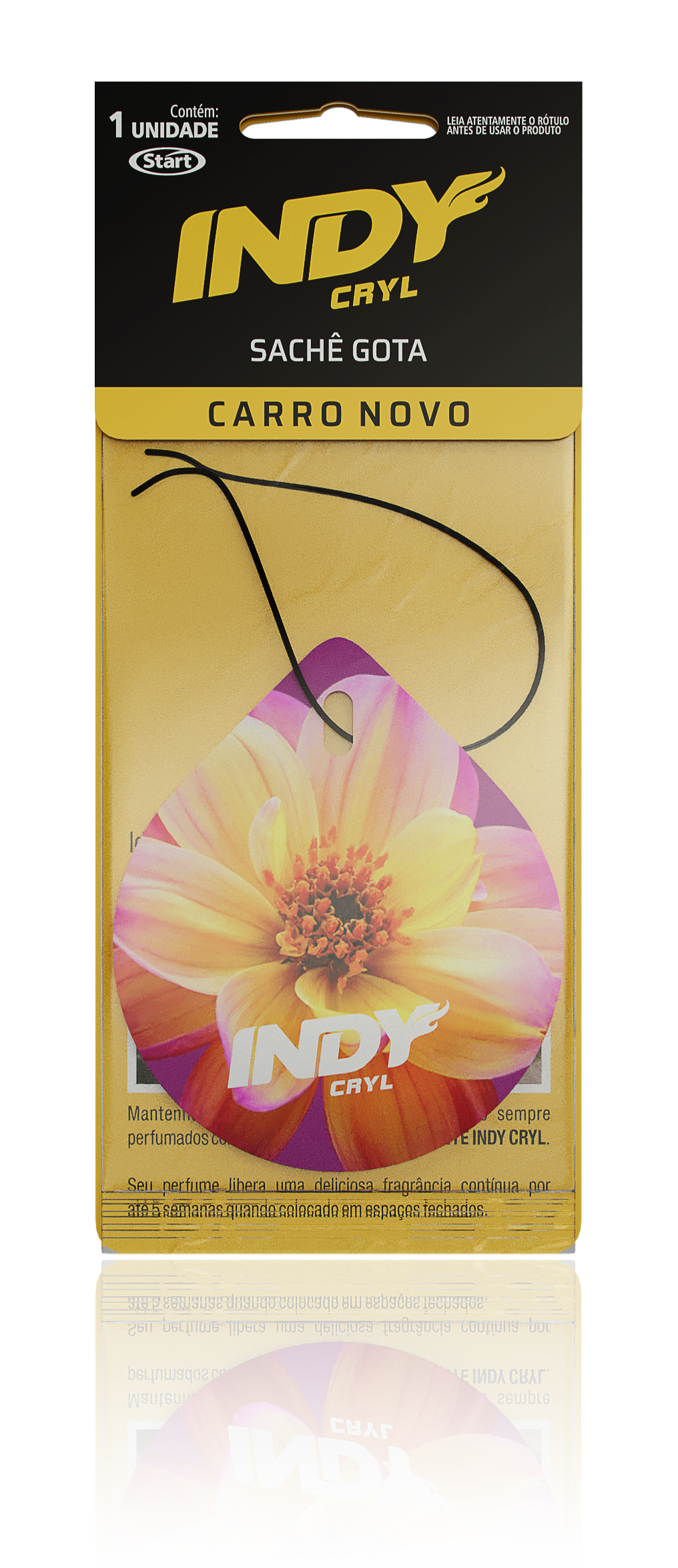 INDY CRYL AIR FRESHENER LEAF SACHET