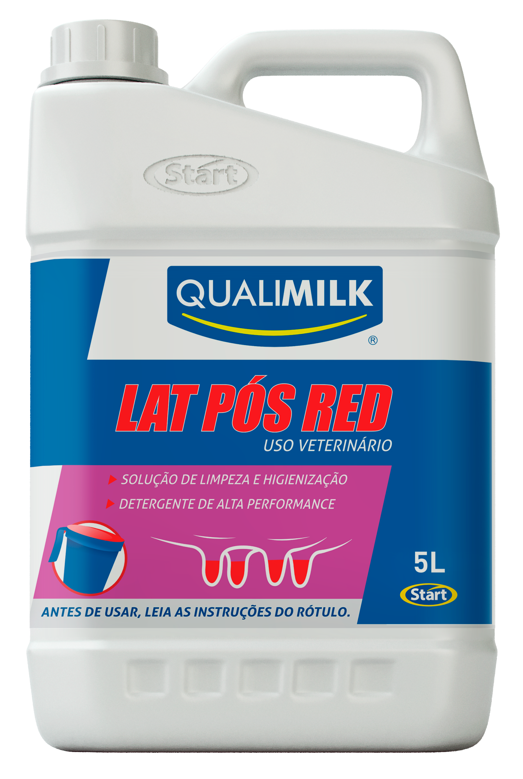 LAT POST ROJO QUALIMILK 4X5L