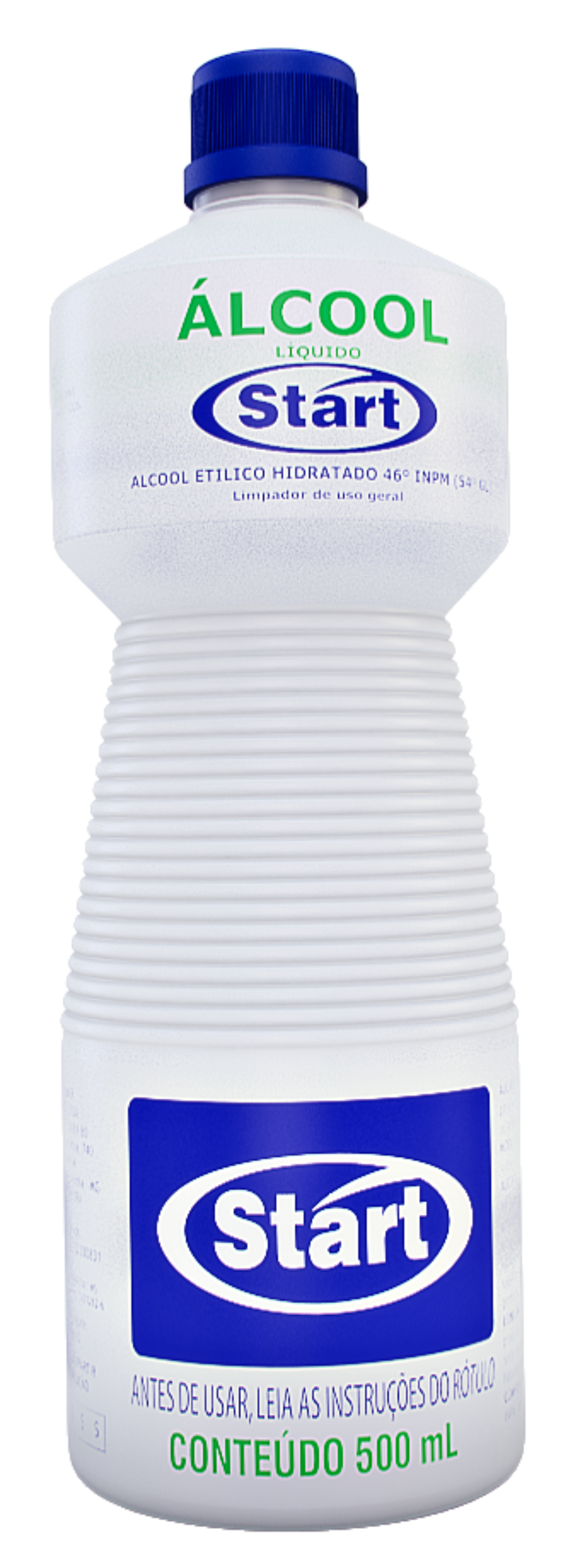 ÁLCOOL LIQ START DESNAT 46% 12X500ML CX