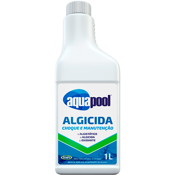 AQUAPOOL ALGICIDA CHOQUE E MANUTENCAO LIQUIDO 6X1 O