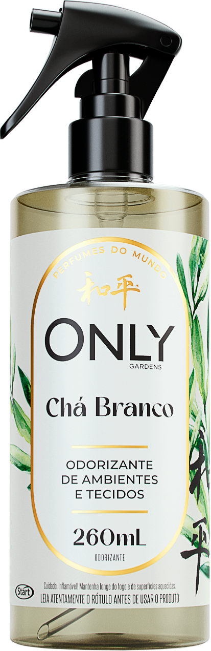 Odorizante de Ambiente Y Telas Té Only Gardens 260ML Blanco