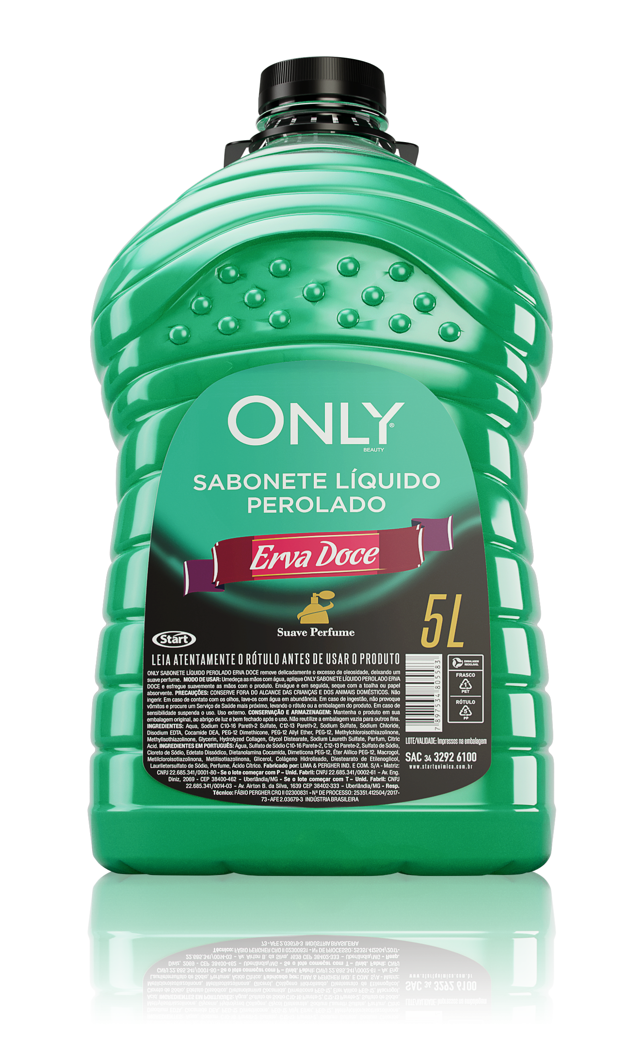 ONLY JABÓN LÍQUIDO NACARADO DE HINOJO ENVASE PET