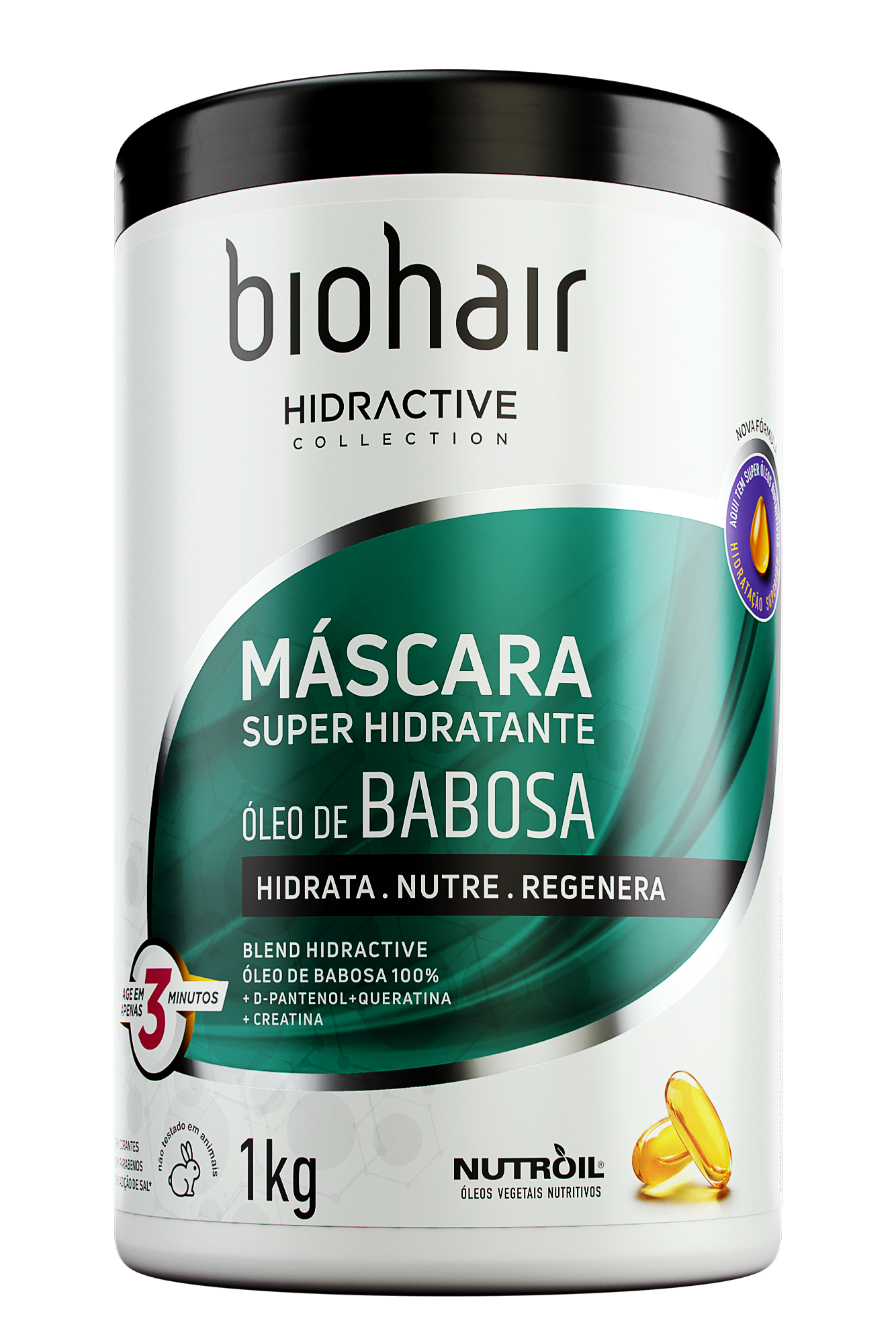 HIDRACTIVE CONDITIONER MASK BIOHAIR