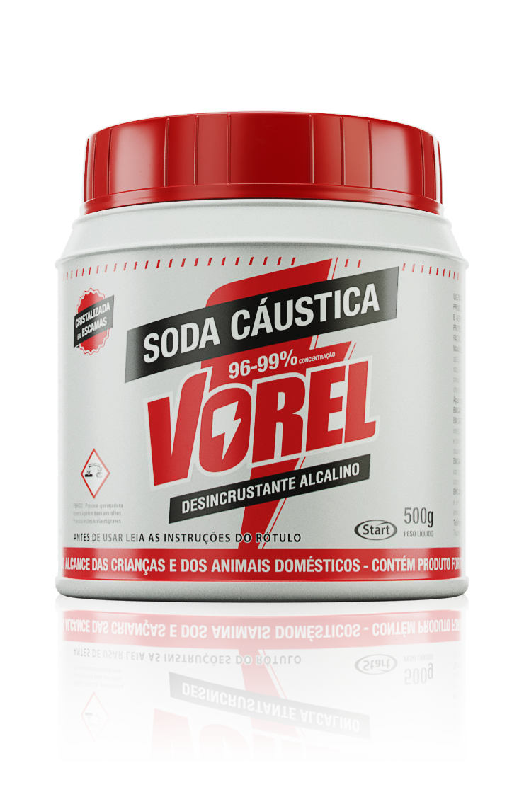 SOSA CÁUSTICA EN ESCAMAS VOREL