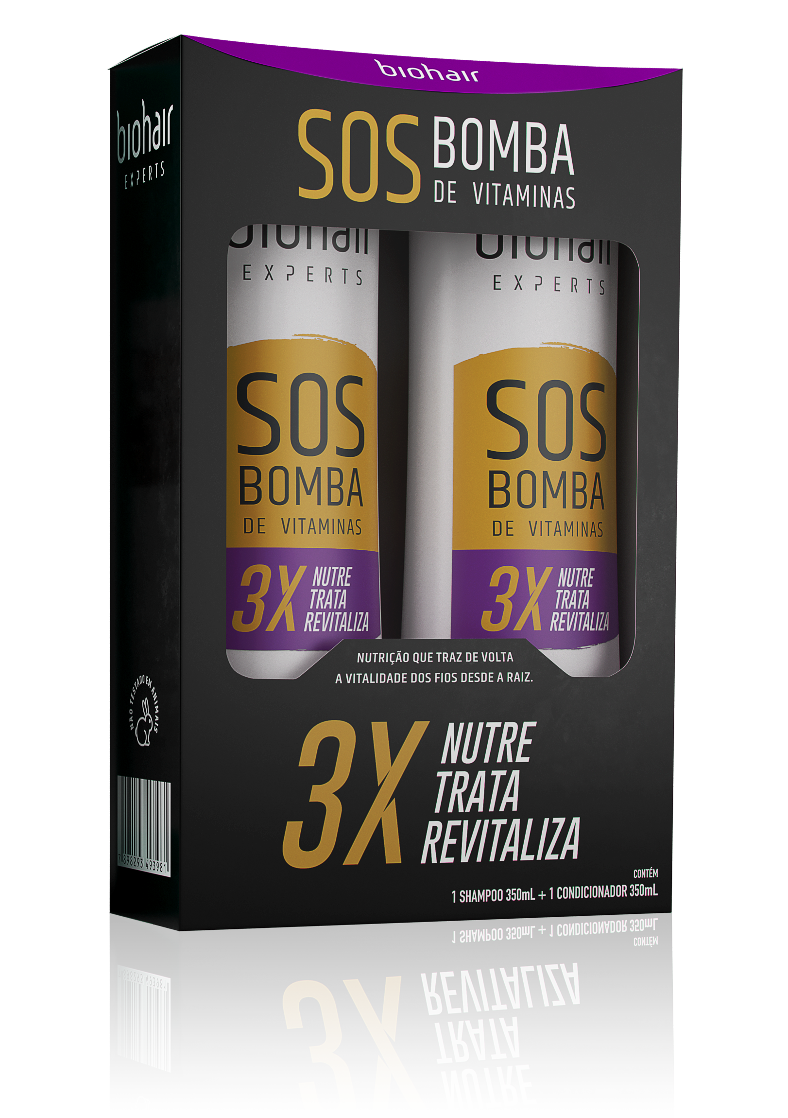 SOS VITAMIN BOMB SHAMPOO/CONDITIONER KIT