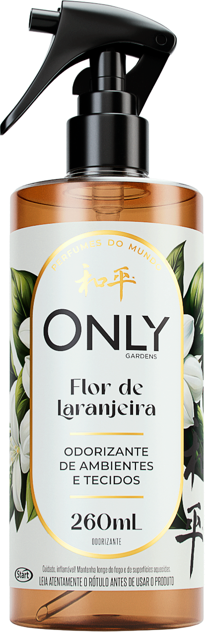 Odorizante de Ambiente Y Telas Only Gardens 260ML Flor de Azahar