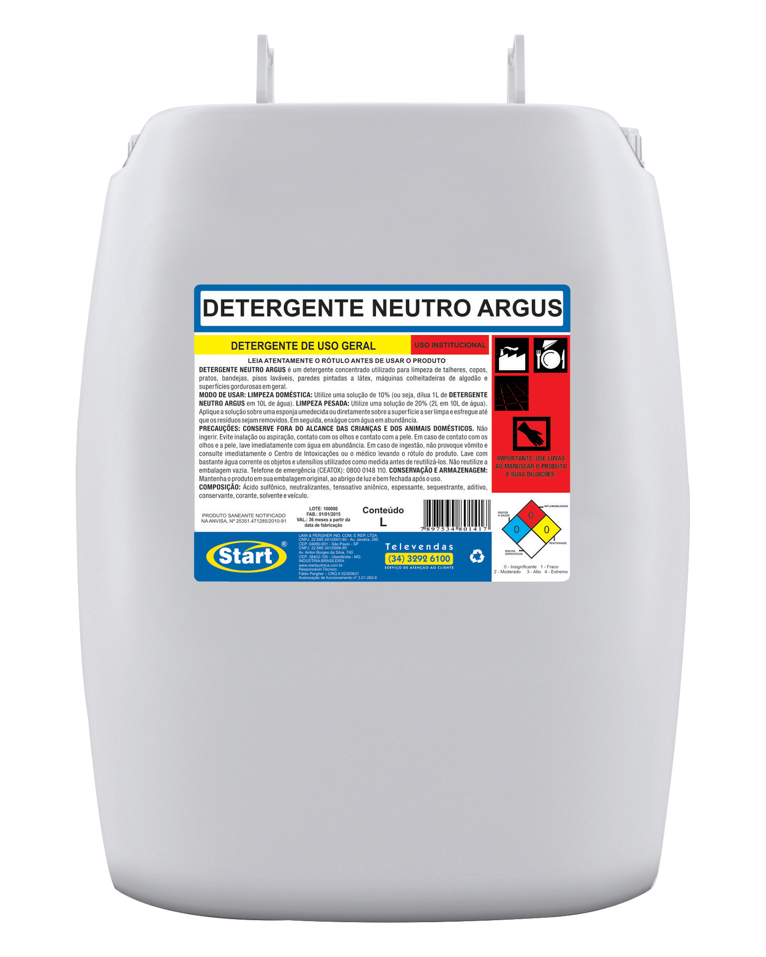 ARGUS NEUTRAL DETERGENT