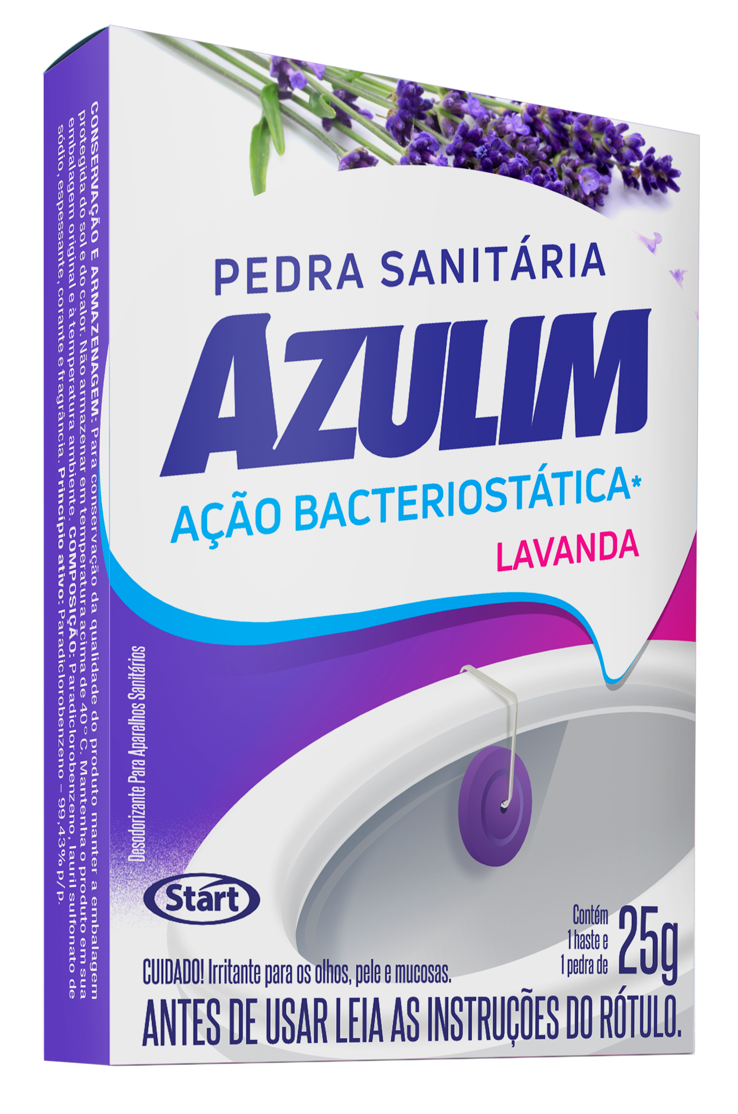 PEDRA SANITÁRIA LAVANDA AZULIM