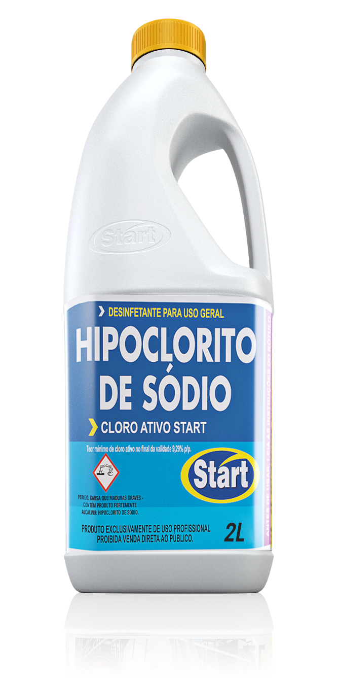 HIPOCLORITO DE SÓDIO 6X2L CLORO ATIVO START