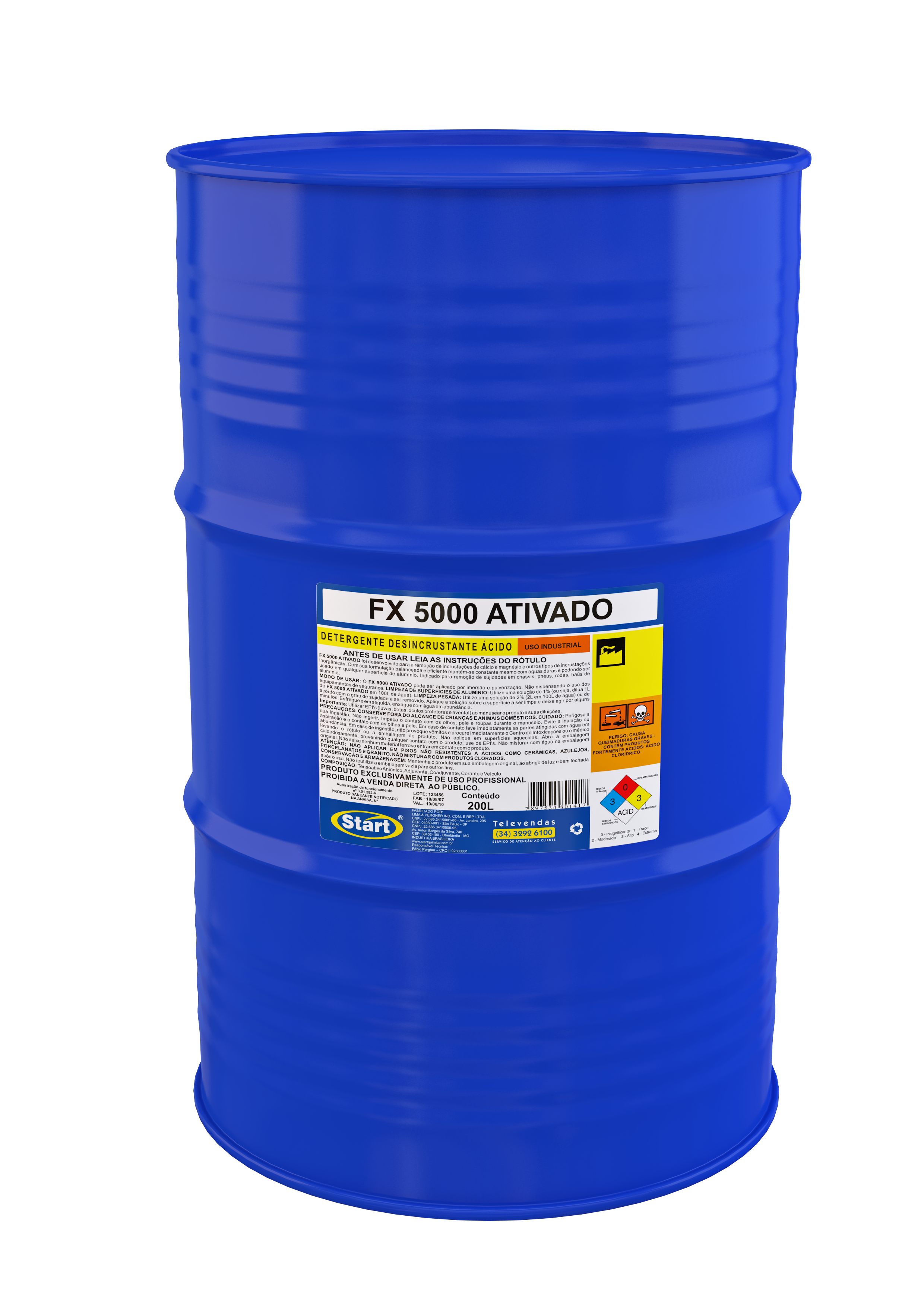 FX 5000 ATIVADO 200L TB 1:100