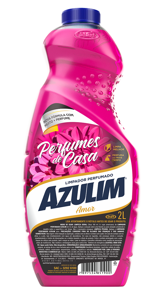 LIMPADOR PERF AZULIM AMOR 6X2L